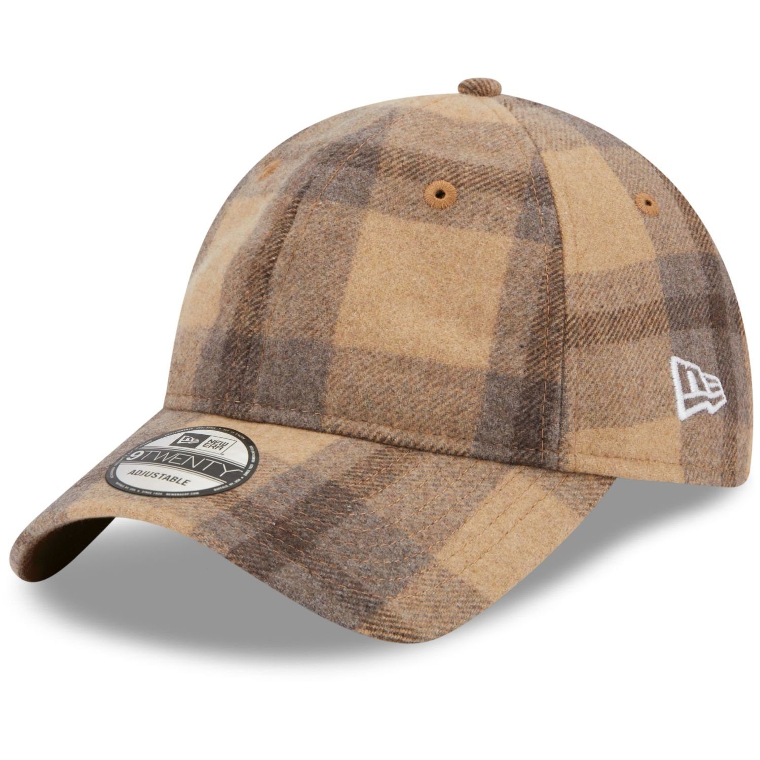New Era Baseball Cap 9Twenty Strapback MELTON CHECK