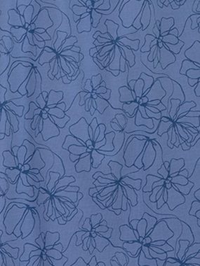zeitlos Nachthemd Nachthemd Kurzarm - Blüten Floral Kellerfalte