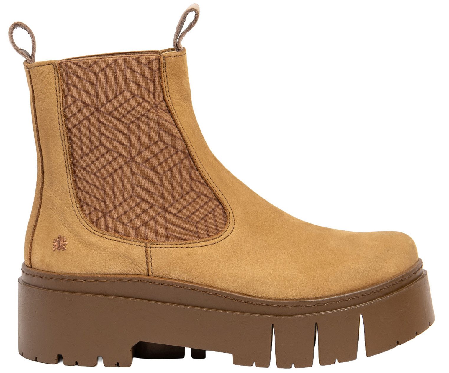 Art 1766 Leeds Chelsea Karamel Stiefelette