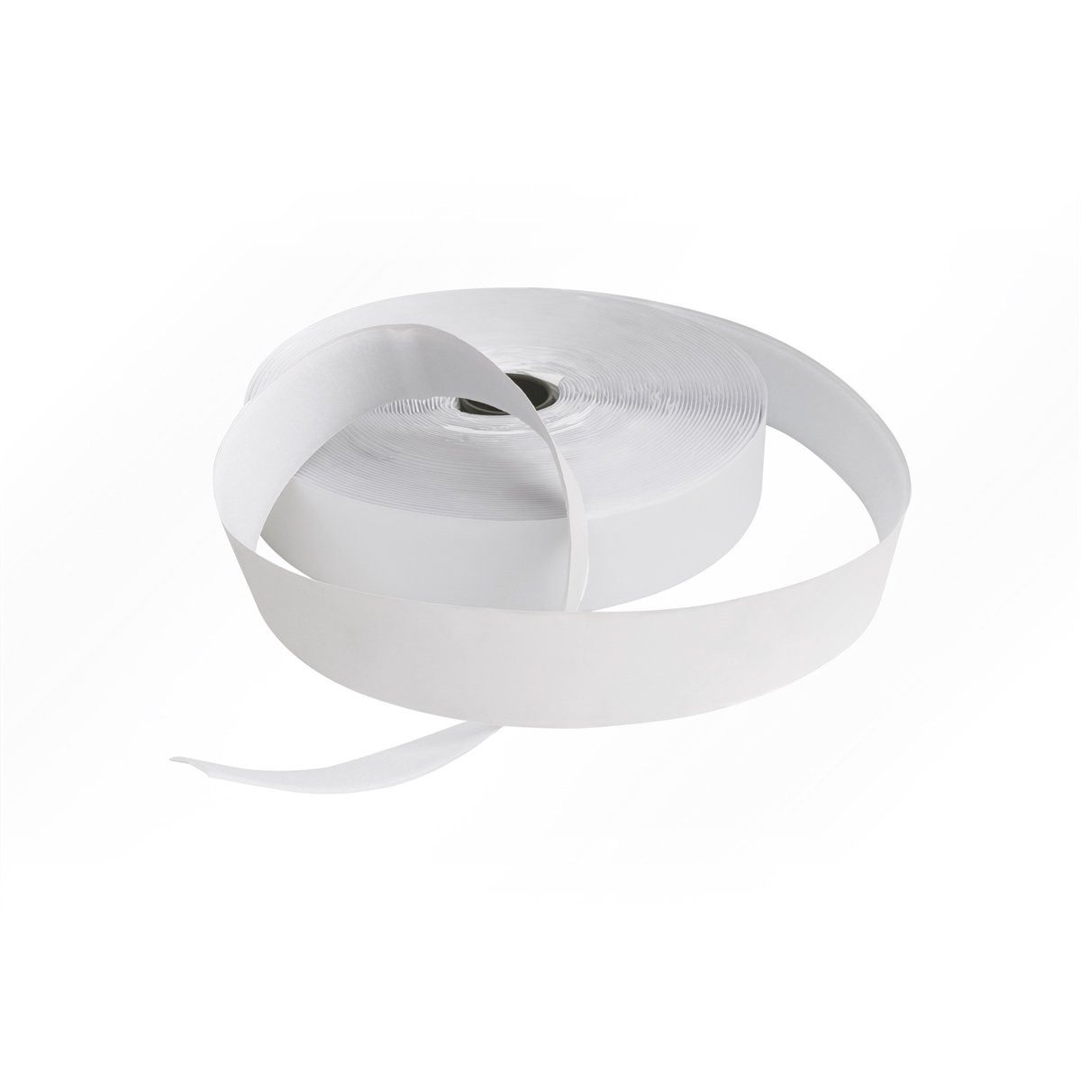 LYSEL® Klettband Klettband Flauschband selbstklebend Hotmelt Universalkleber weiß Breit, (5-St), 5000 x 38 mm [L x B]