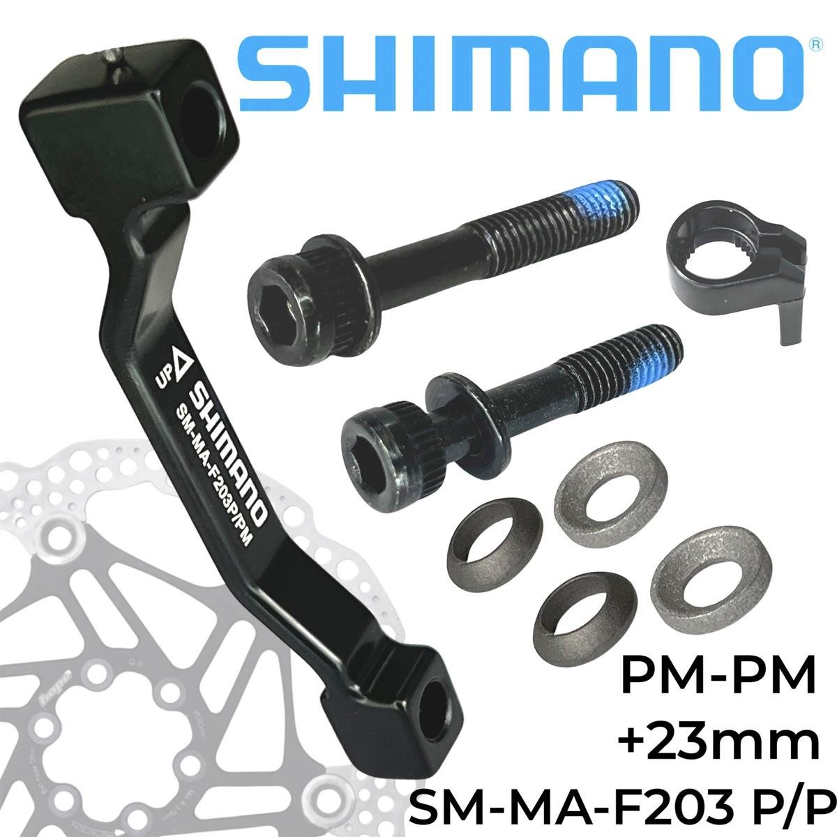 Shimano Scheibenbremse Shimano Bremsscheiben Adapter 203 P/P PM-PM VR / HR +23mm Nr. 13
