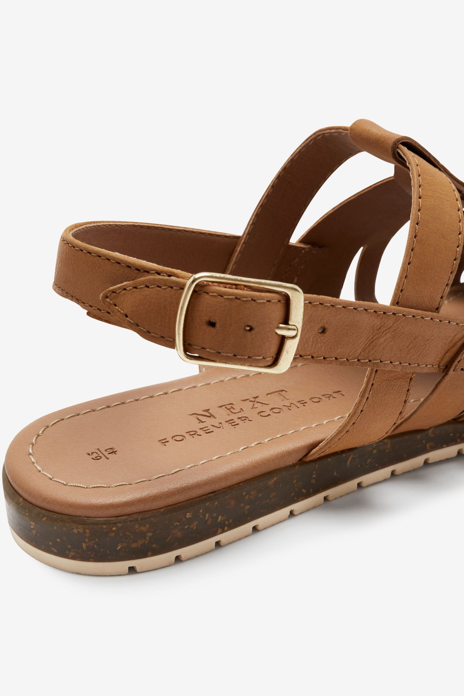 Sandalen gespaltene Comfort® Sandale Next Forever (1-tlg) Tan Brown