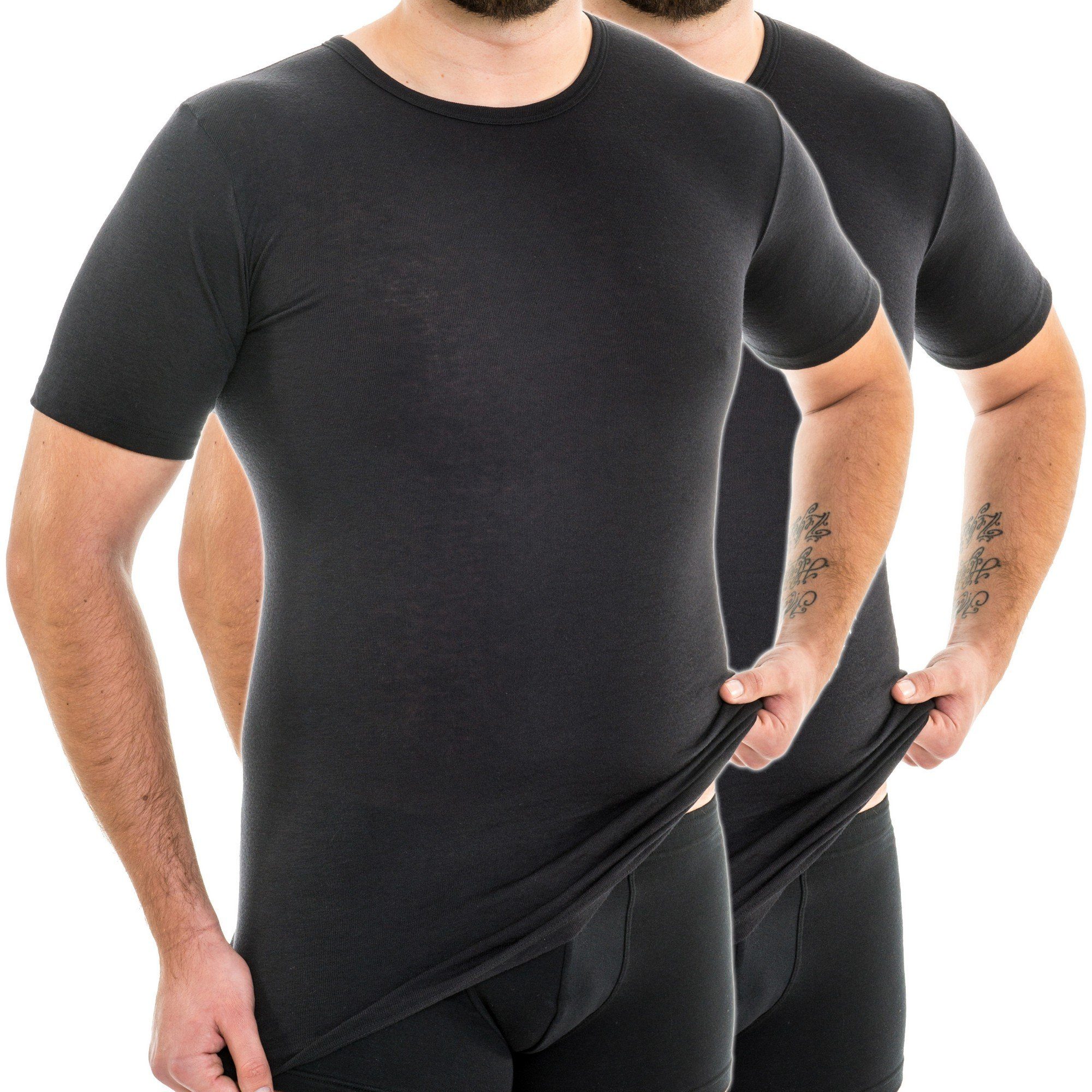 HERMKO Funktionsunterhemd 63847 2er Pack Herren günstig online kaufen