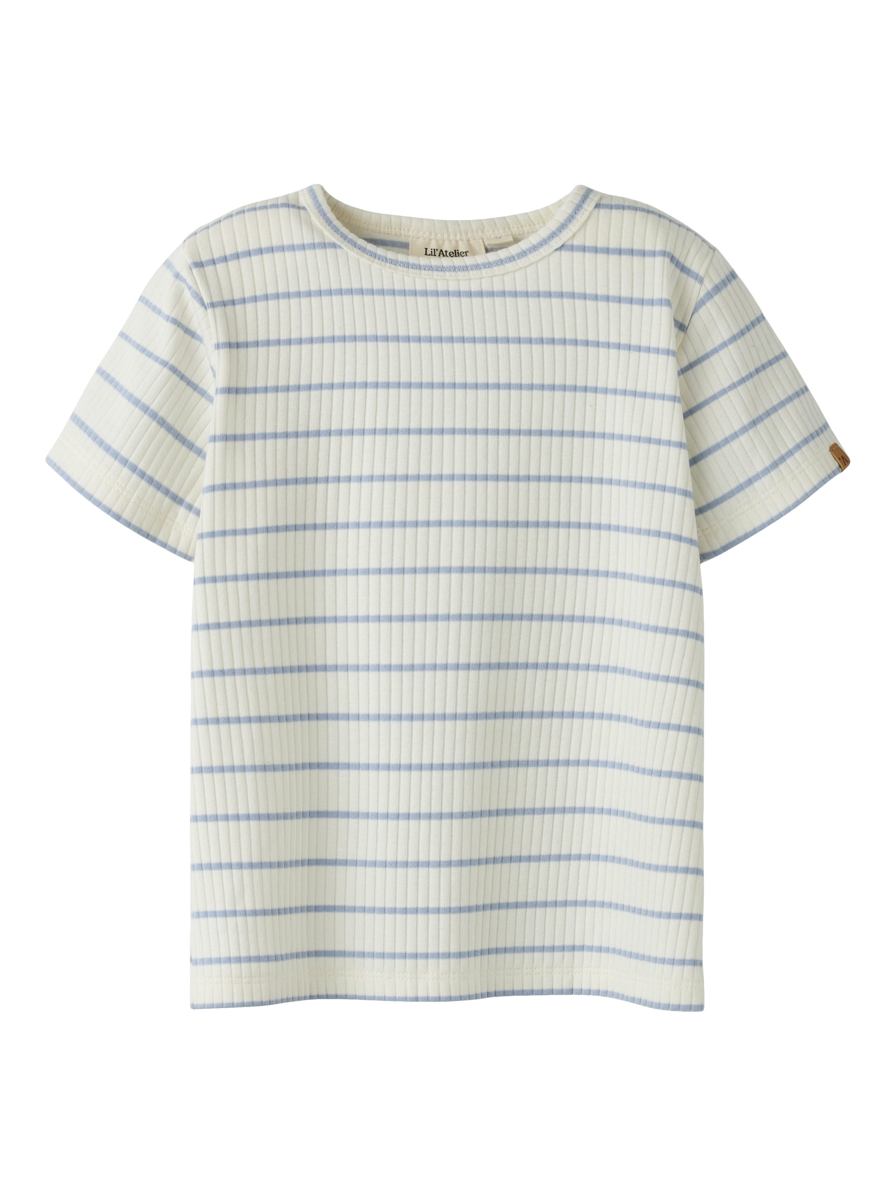 Lil' Atelier T-Shirt NMMKAIL SS TOP LIL NOOS Baumwollmischung, regular fit