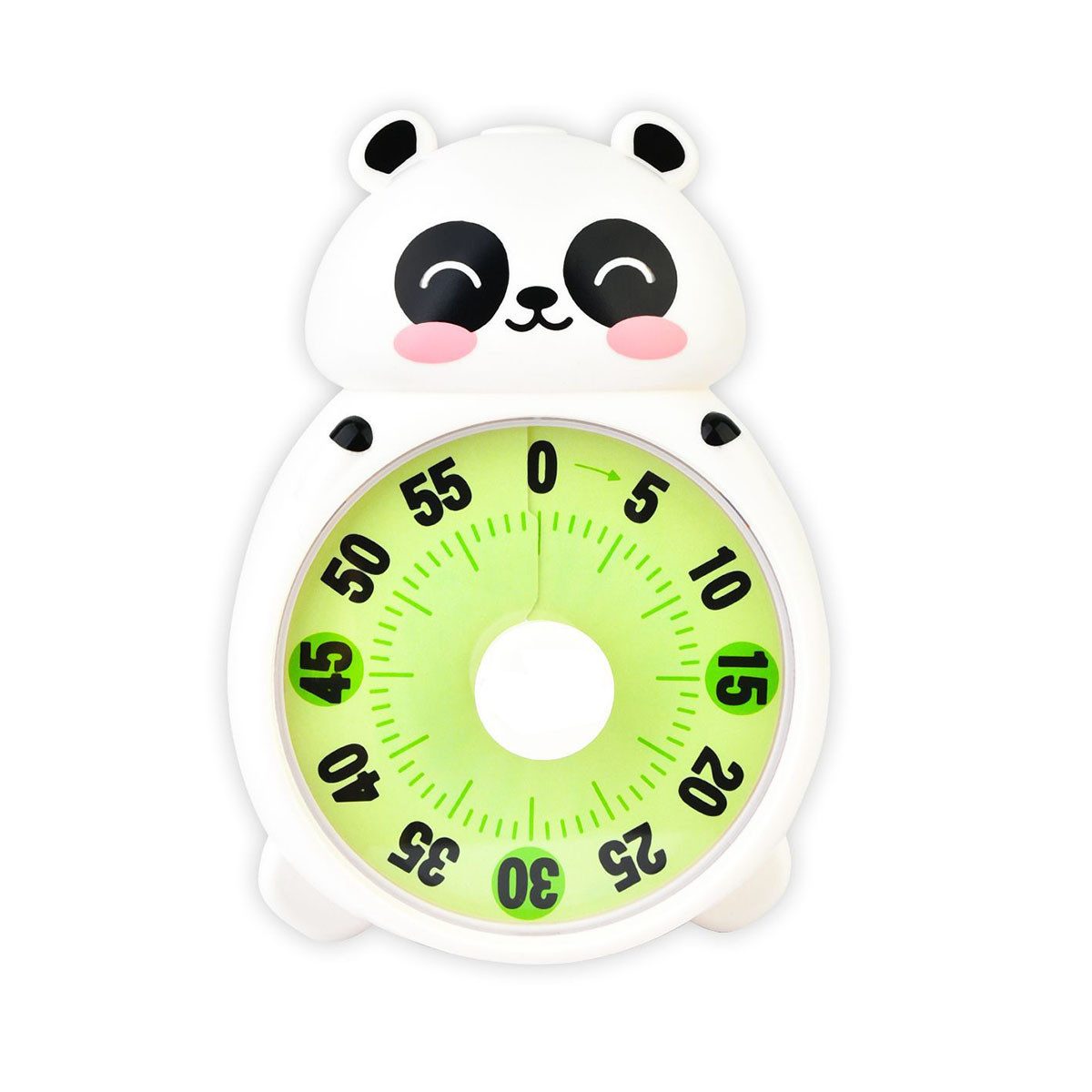 FELIXLEO Intervall-Timer Visueller Timer 60 Min Countdown leise Küche Schule Büro Kinder. (1-St)