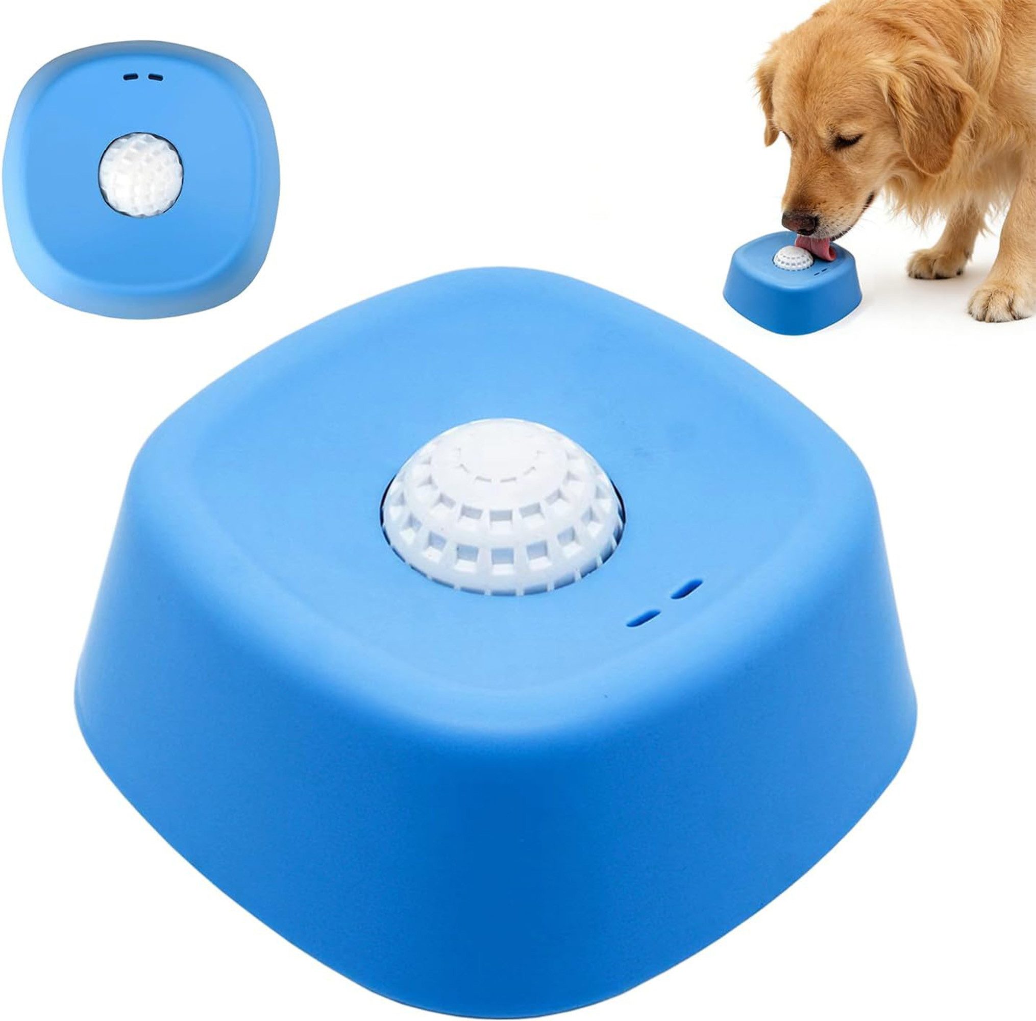 Luckice Futternapf Schleckball Hundenapf für flüssige Leckerlis, Leckball für alle Hunder, Kunststoff, Hunde Leckball als Slow Feeder, Anti-Schling-Napf & Stressabbau