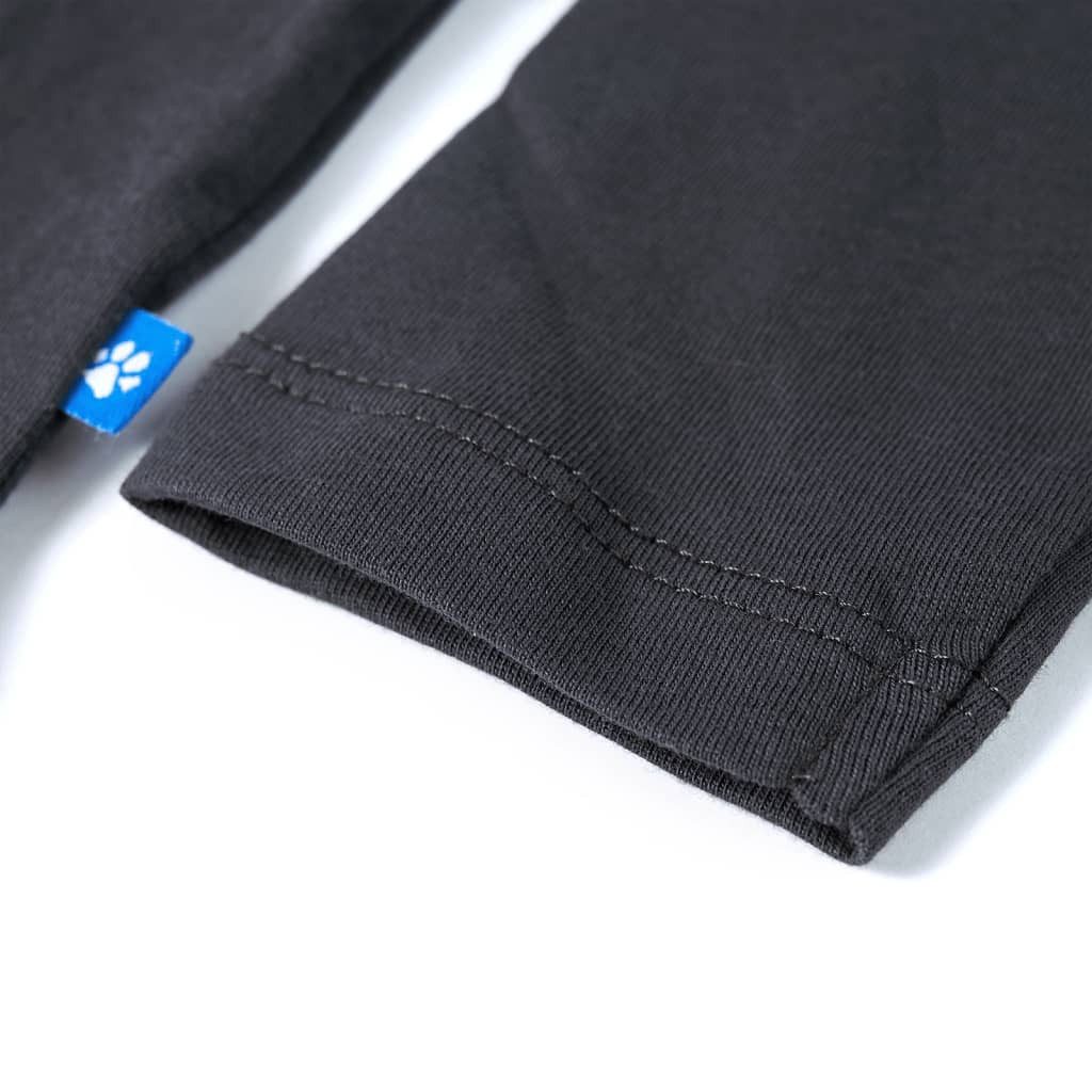 vidaXL Langarmshirt Kinder-Langarmshirt Anthracite 116