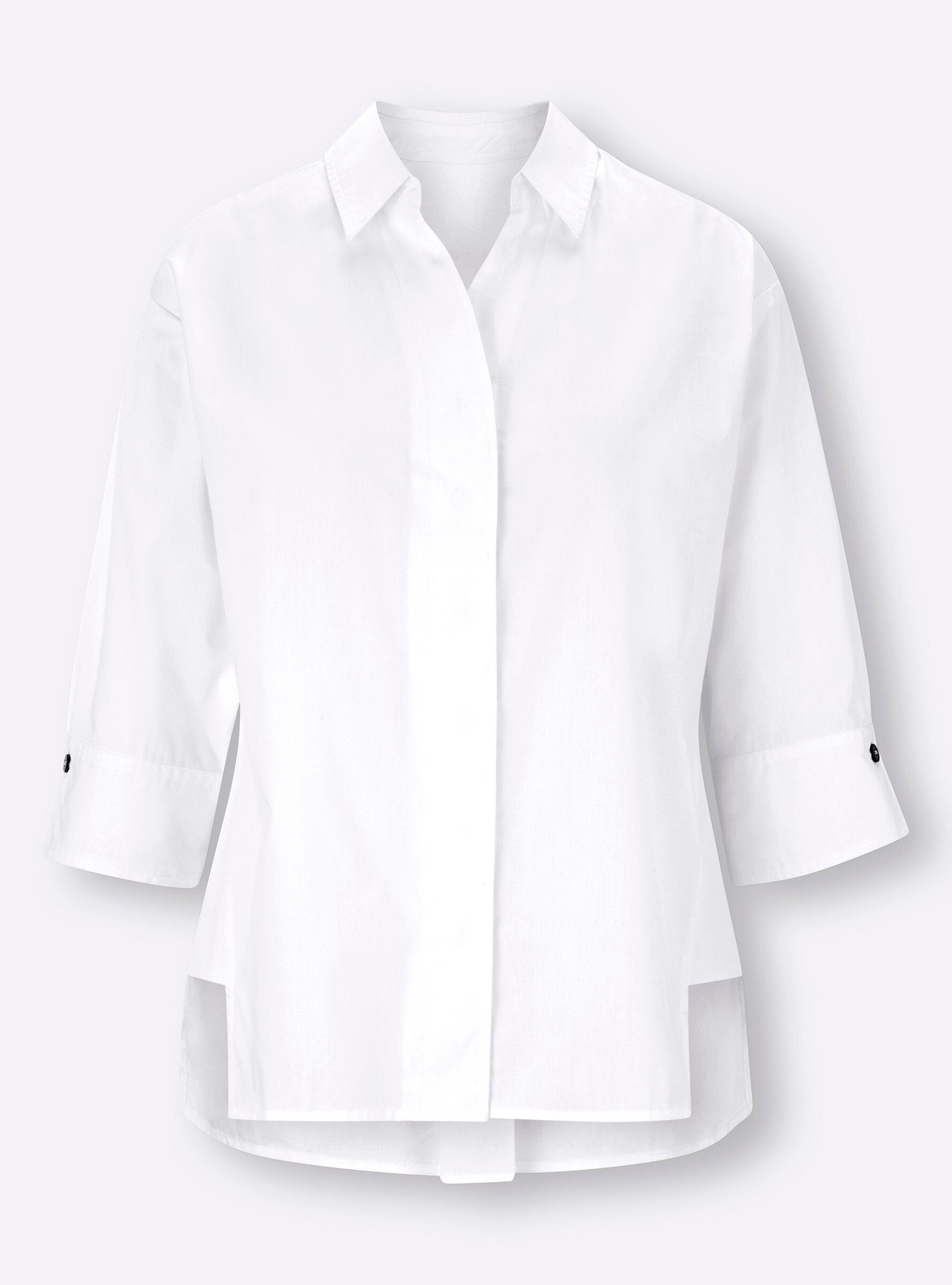 heine Klassische Bluse Hemdbluse 3/4-Arm