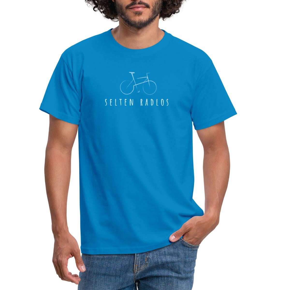 Spreadshirt T-Shirt Fahrrad Geschenk Selten Radlos günstig online kaufen