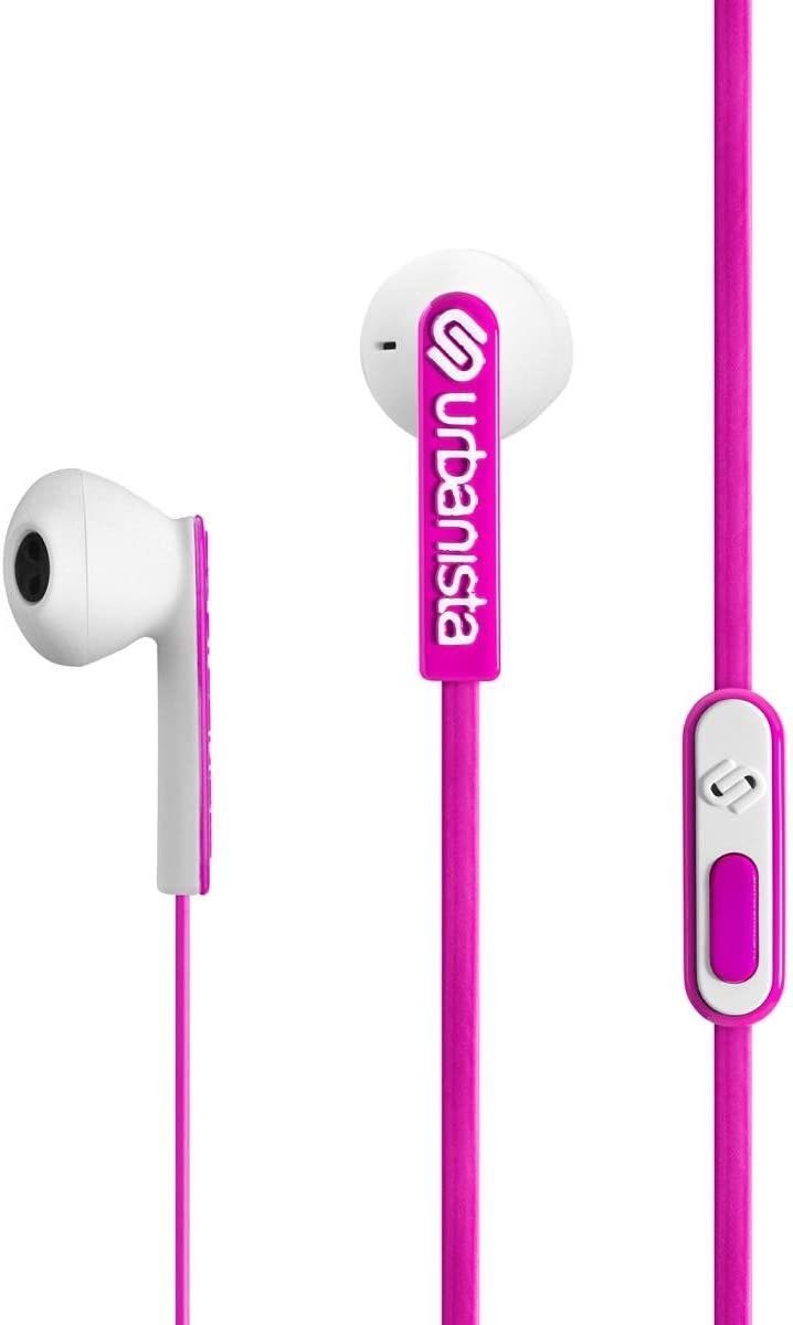und weiß Kopfhörer San (integrierte Francisco für wireless Musik) Steuerung Urbanista pink Anrufe