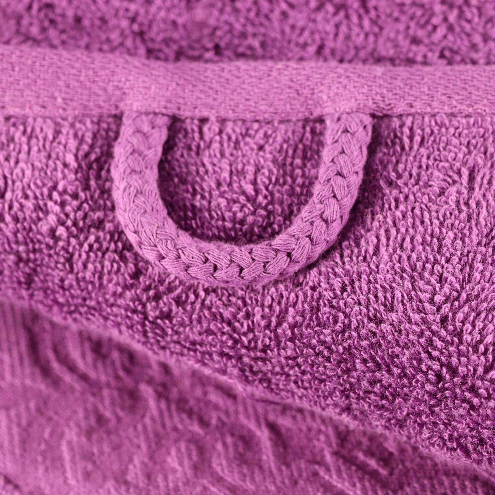 aus Handtuch Frottee - Hand- 100% Set &Duschtuch Handtücher Plentyfy Baumwolle, (6-St), - Set Duschhandtuch Badetuch 6tlg