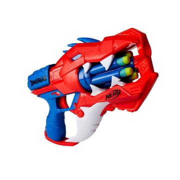 Hasbro Kostüm Dartblaster Raptor-Slash Revolver, Lass die Darts aus dem Dino Schlund hageln!