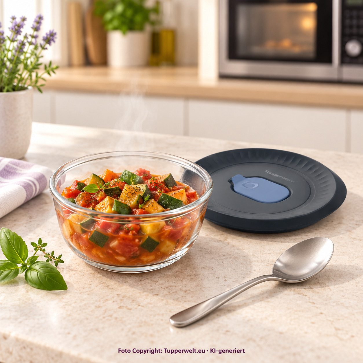 TUPPERWARE Mikrowellenbehälter TUPPERWARE Voila™ rund 260 ml