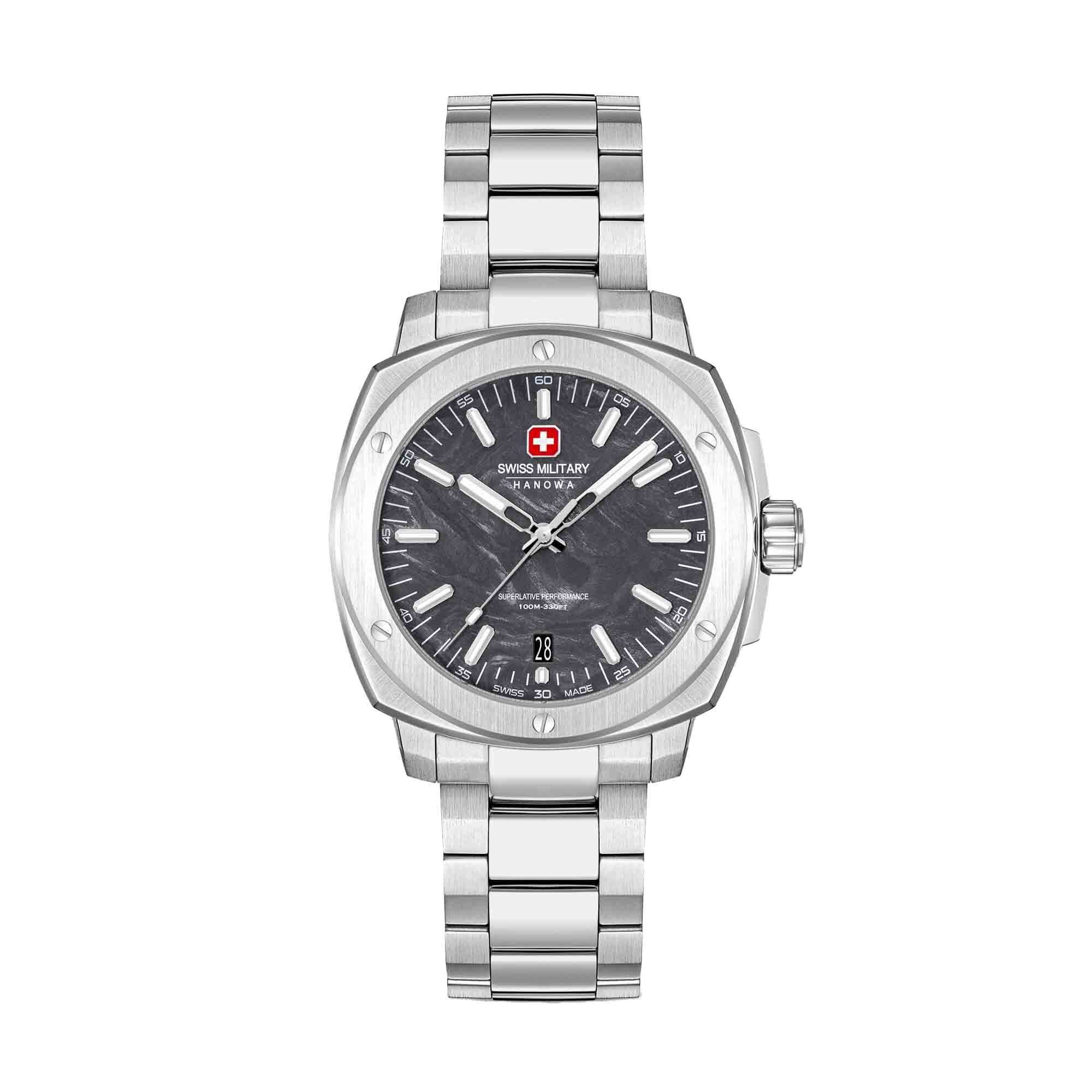 Quarzuhr Quarzuhr Herrenuhr 40 mm Quarz Herren SMWGH0007101