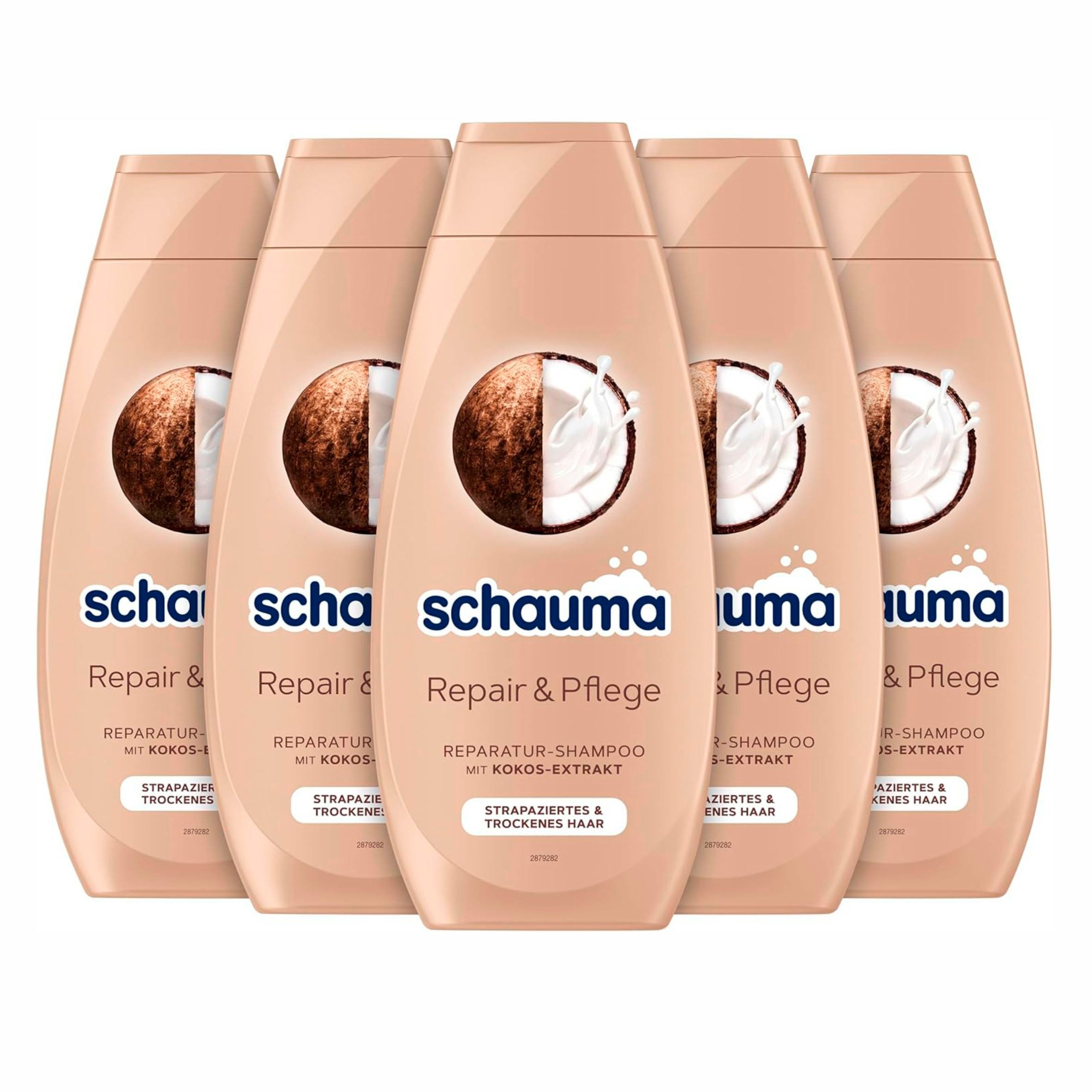 Schauma Haarshampoo 5x Schauma Schwarzkopf Reparatur-Shampoo Repair & Pflege 400 ml, 5-tlg., Haarshampoo glättet & repariert die Haarstruktur