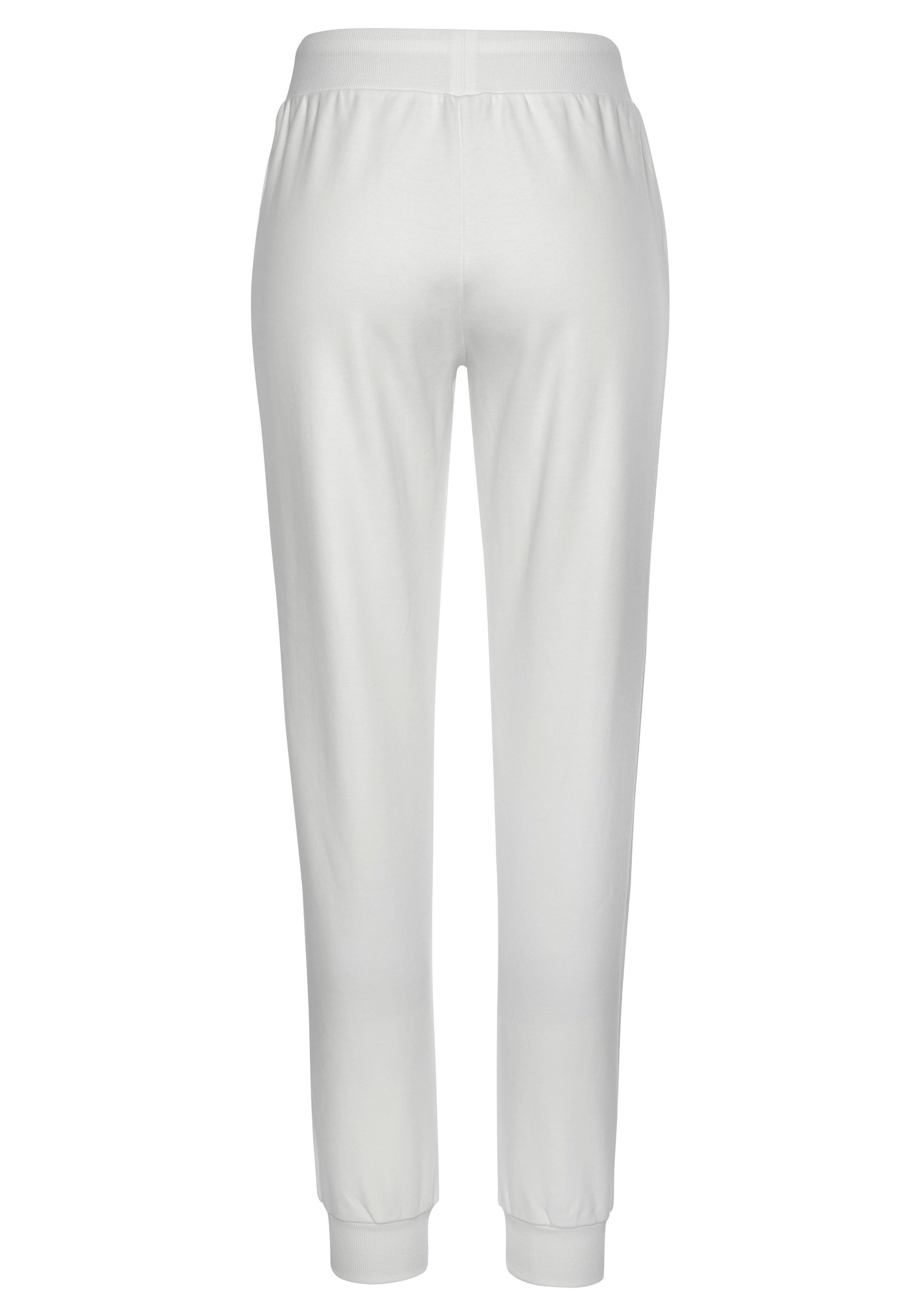 Bench. Loungewear Relaxhose mit glänzender Logostickerei, Loungeanzug – Bild 4 von 5