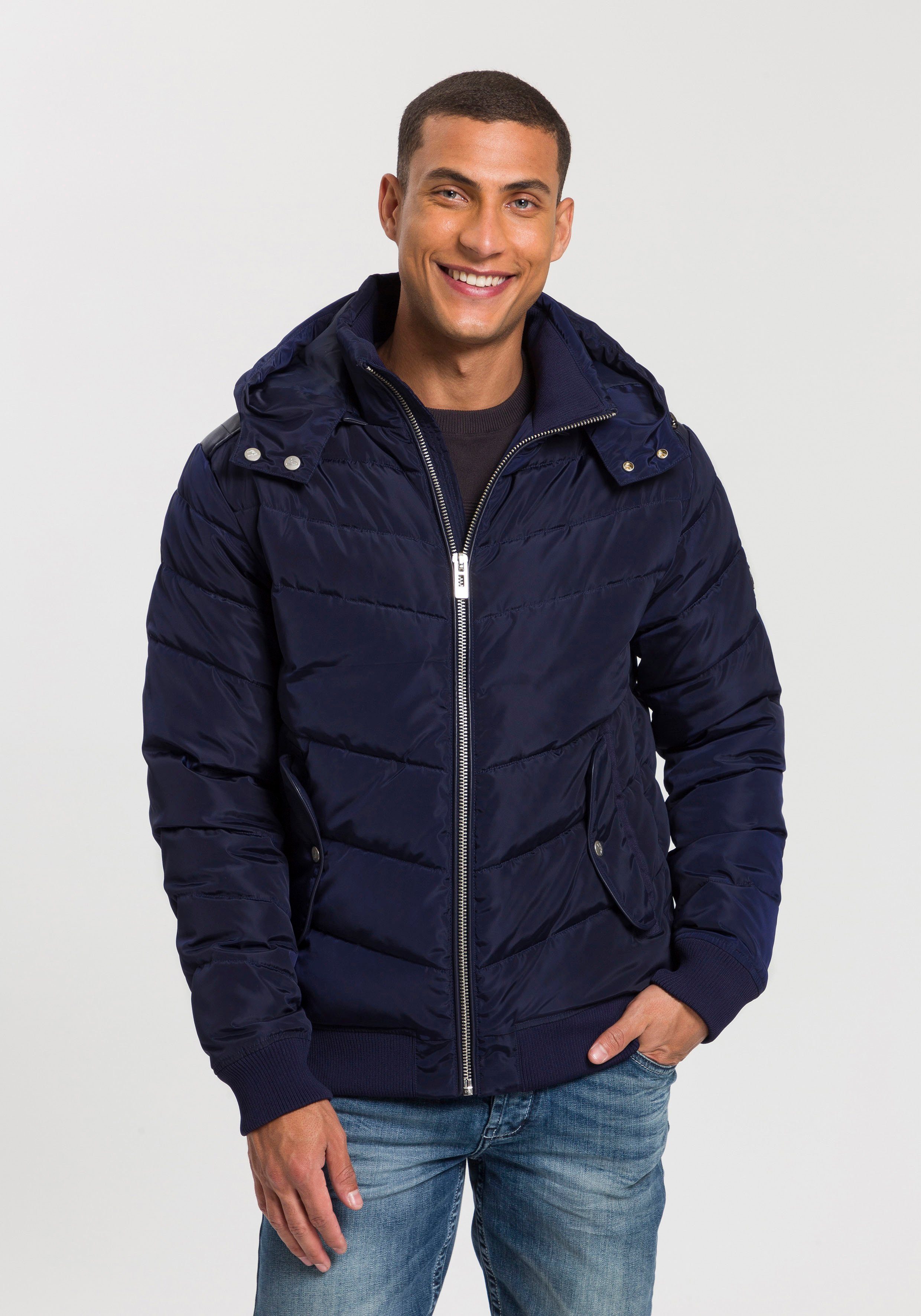 Bruno Banani Blouson in Steppoptik