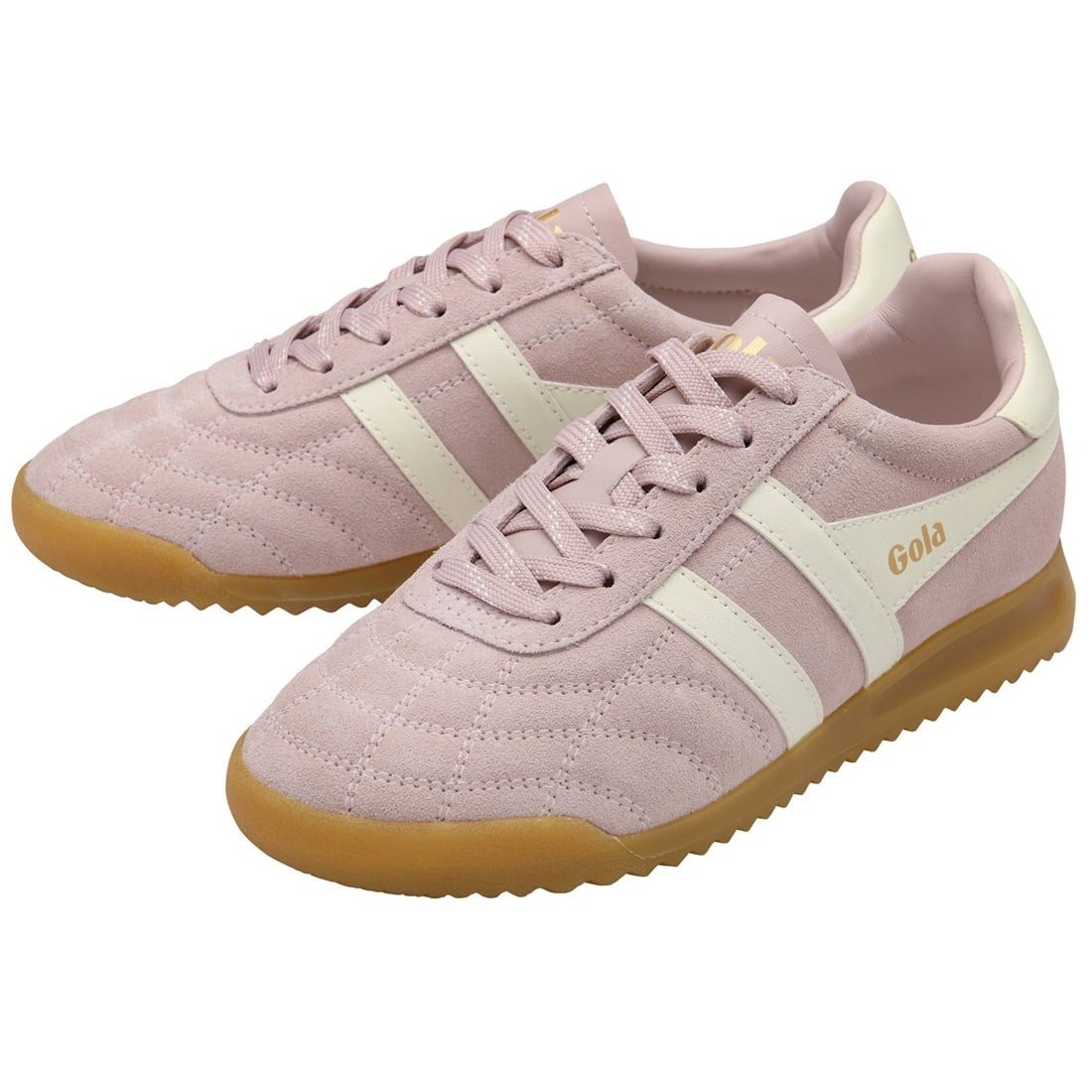 Gola Stadium Suede 2026 pink/offweiss Damen Sneaker