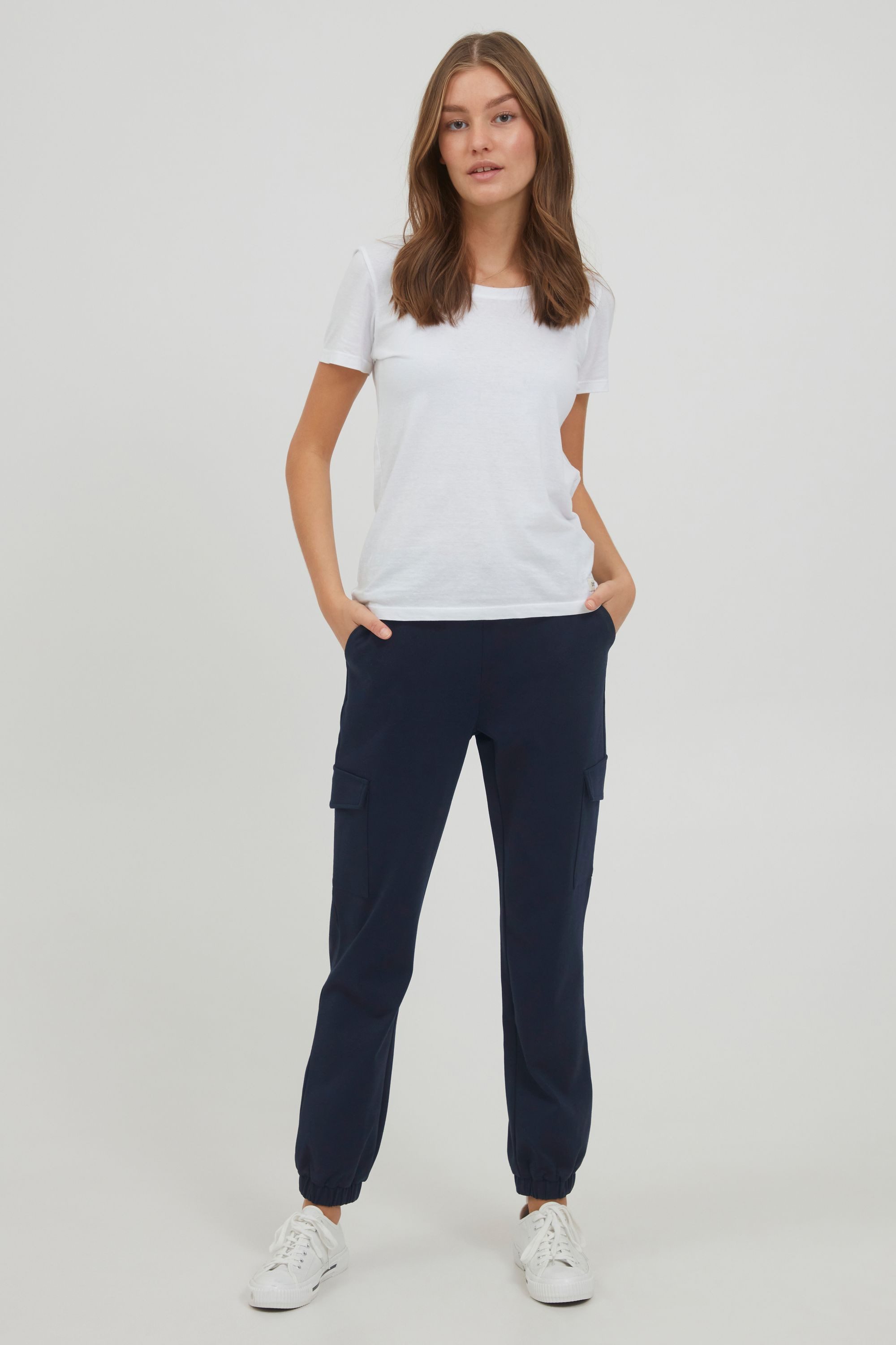 OXMO Cargohose OXHenni Damen Stoffhose Im Cargo Look günstig online kaufen