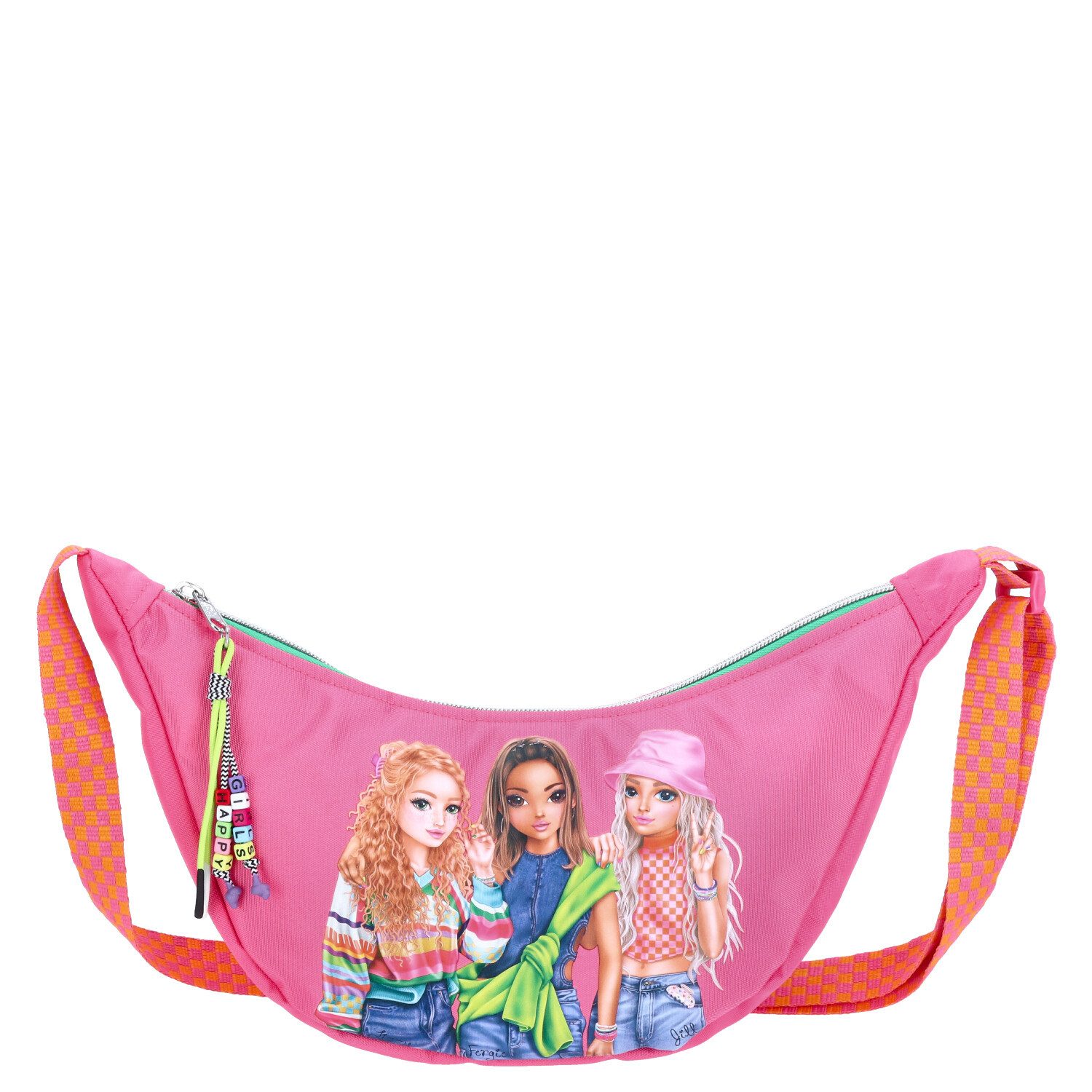 Depesche Geldbörse Depesche Kleine Halbmond Umhängetasche TOPModel JOY pink