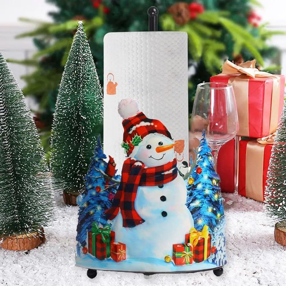 Coonoor Küchenrollenhalter Zwerg Papierhandtuchhalter,Weihnachts-Küchentisc günstig online kaufen