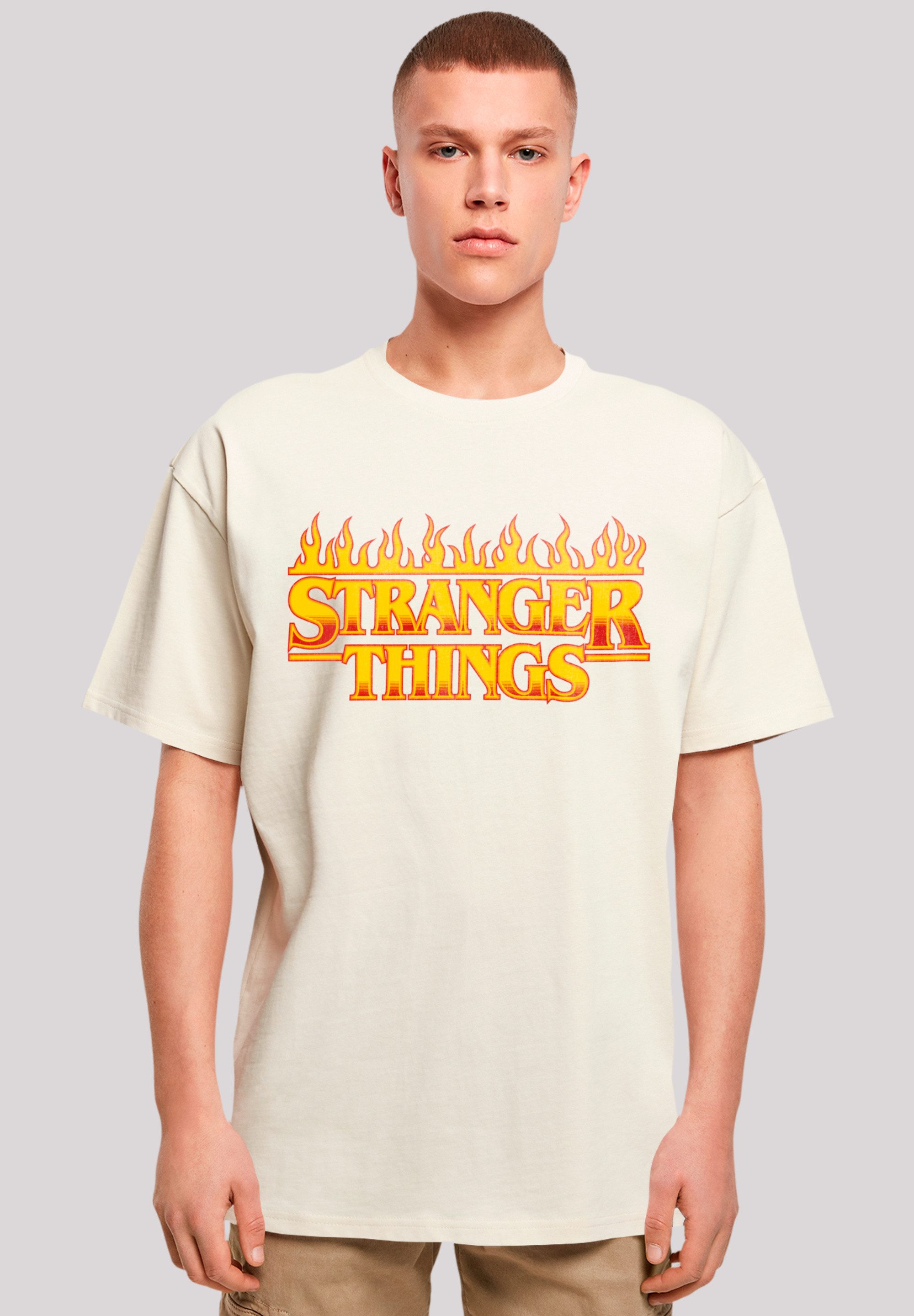 T-Shirt Stranger Things Fire Logo
