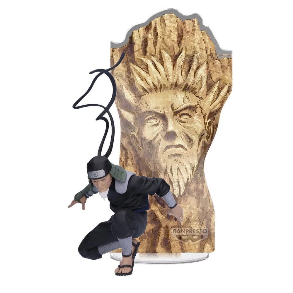 Banpresto Merchandise-Figur Naruto Shippuden Panel Spectacle PVC Statue Sarutobi Hiruzen 7 cm