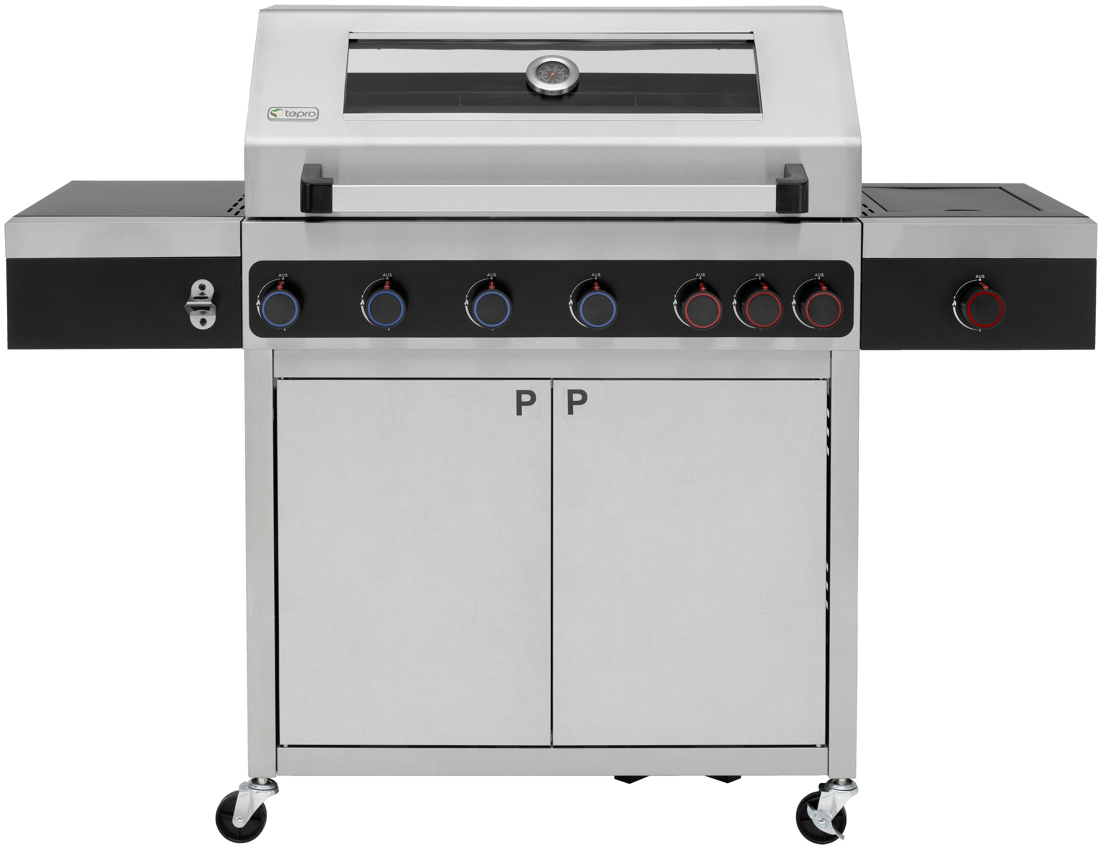 Tepro Gasgrill Keansburg 6 Special Edition, BxTxH: 152x62x118 cm