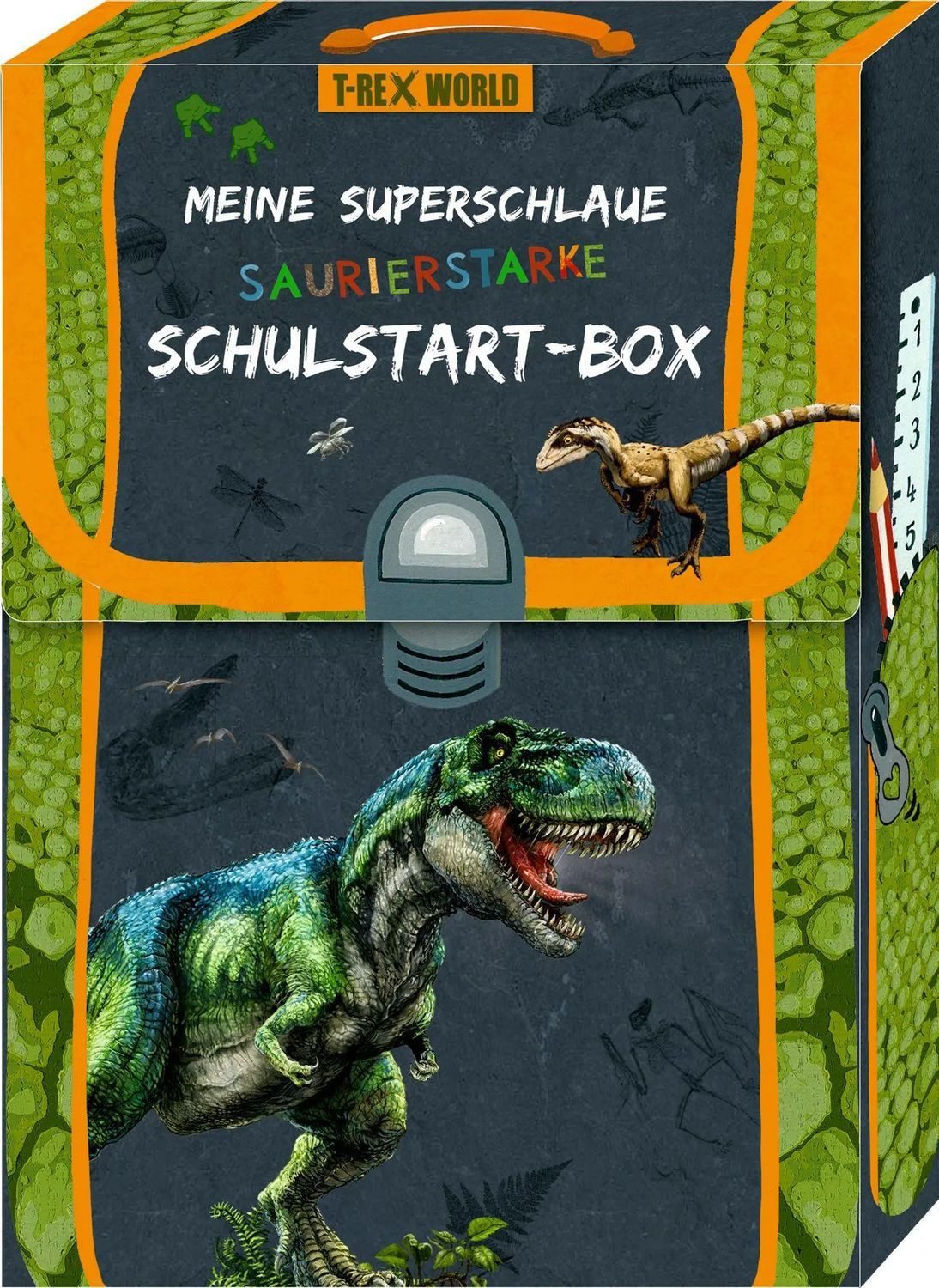 Coppenrath Spiel Meine superschlaue saurierstarke Schulstart-Box (T-Rex World)