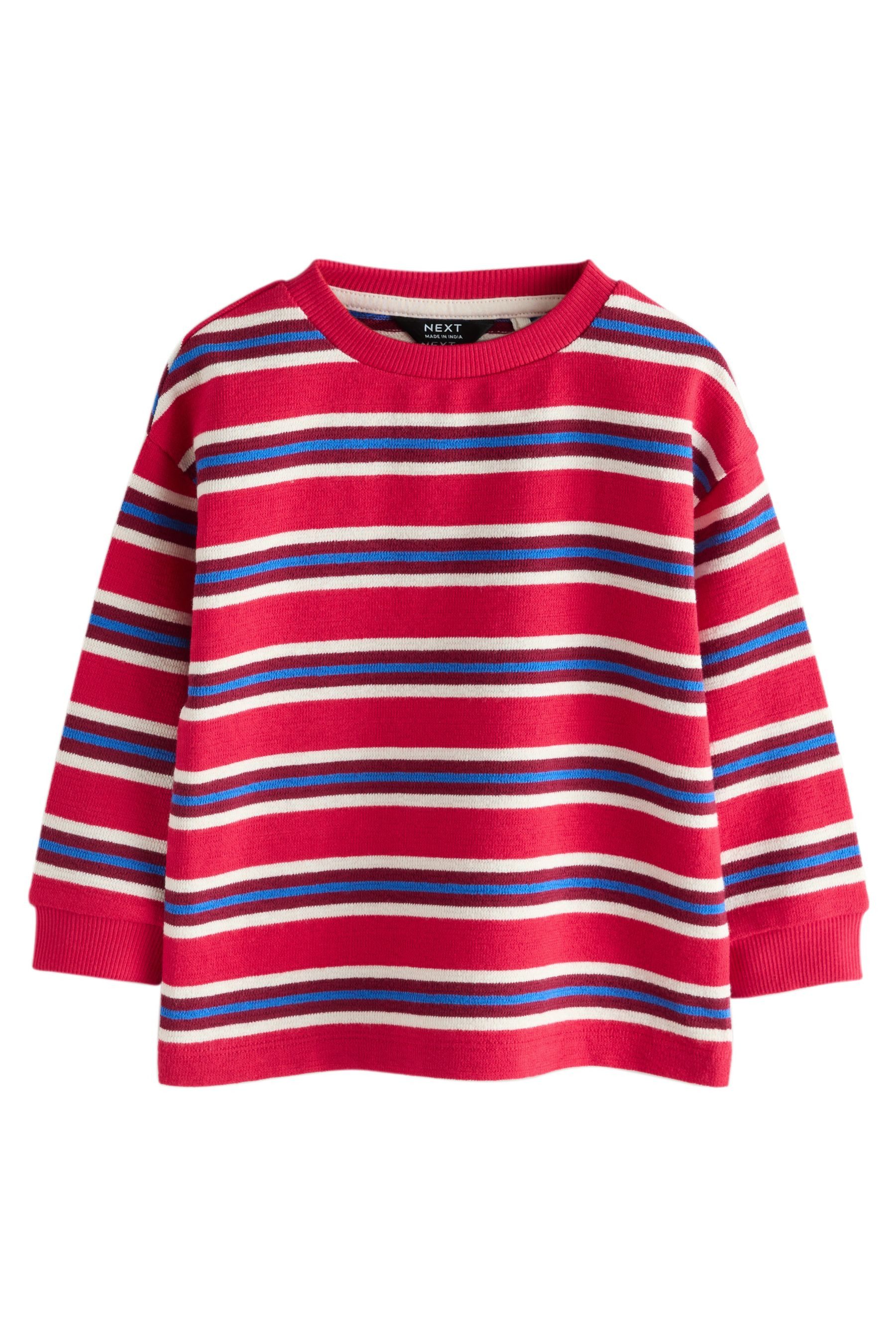 Next Langarmshirt Gestreiftes Hemd (1-tlg)