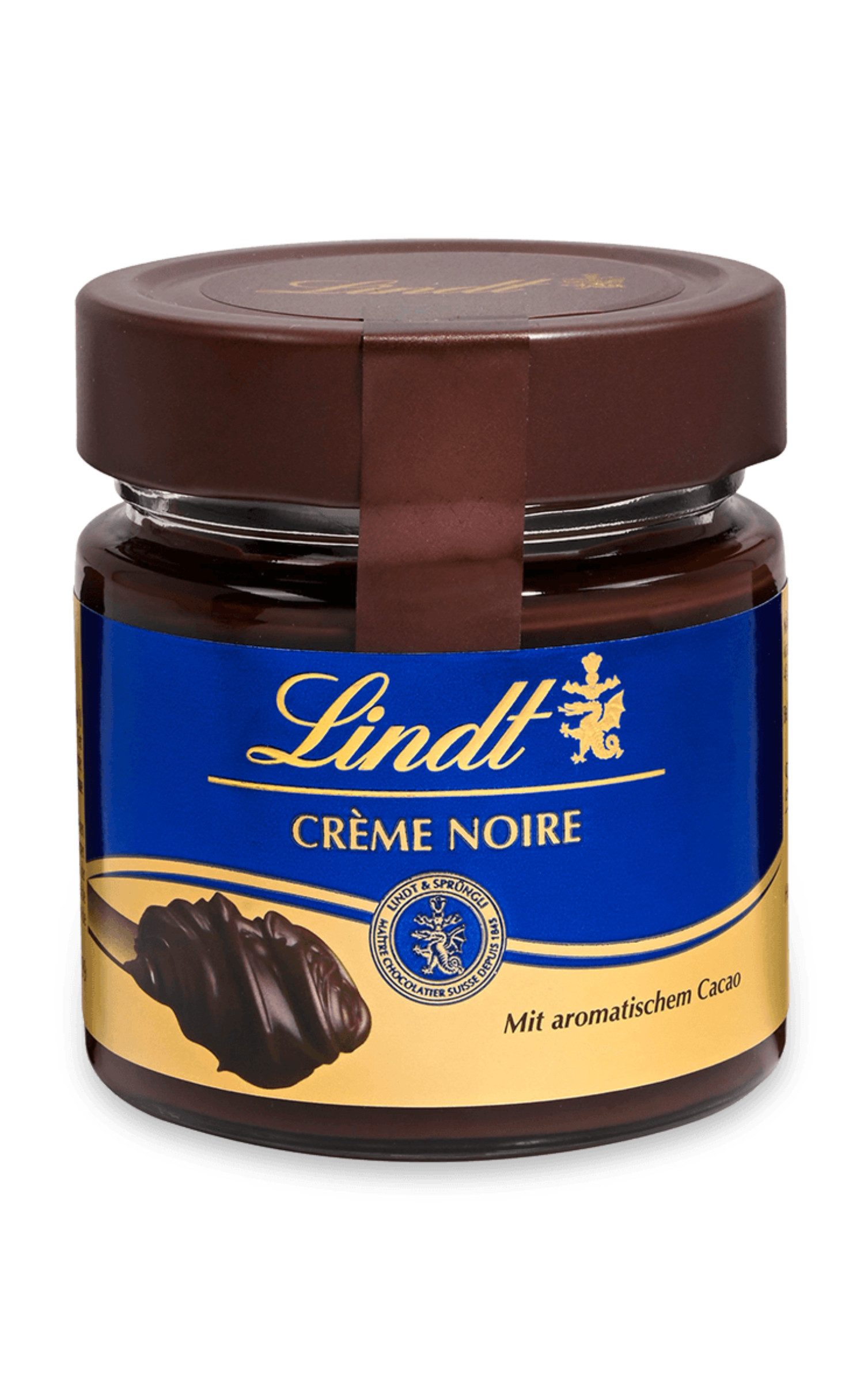 LINDT Schokolade Kakaocreme Brotaufstrich Schokolade Kakaoaufstrich Frühstück Glas, 1 x 220 g, 1 St.