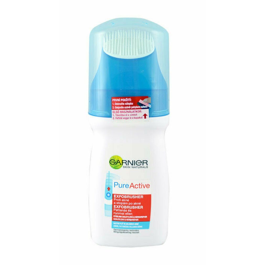 GARNIER Gesichts-Reinigungsschaum Garnier Haut Naturals Pure Active Exfo - Brusher