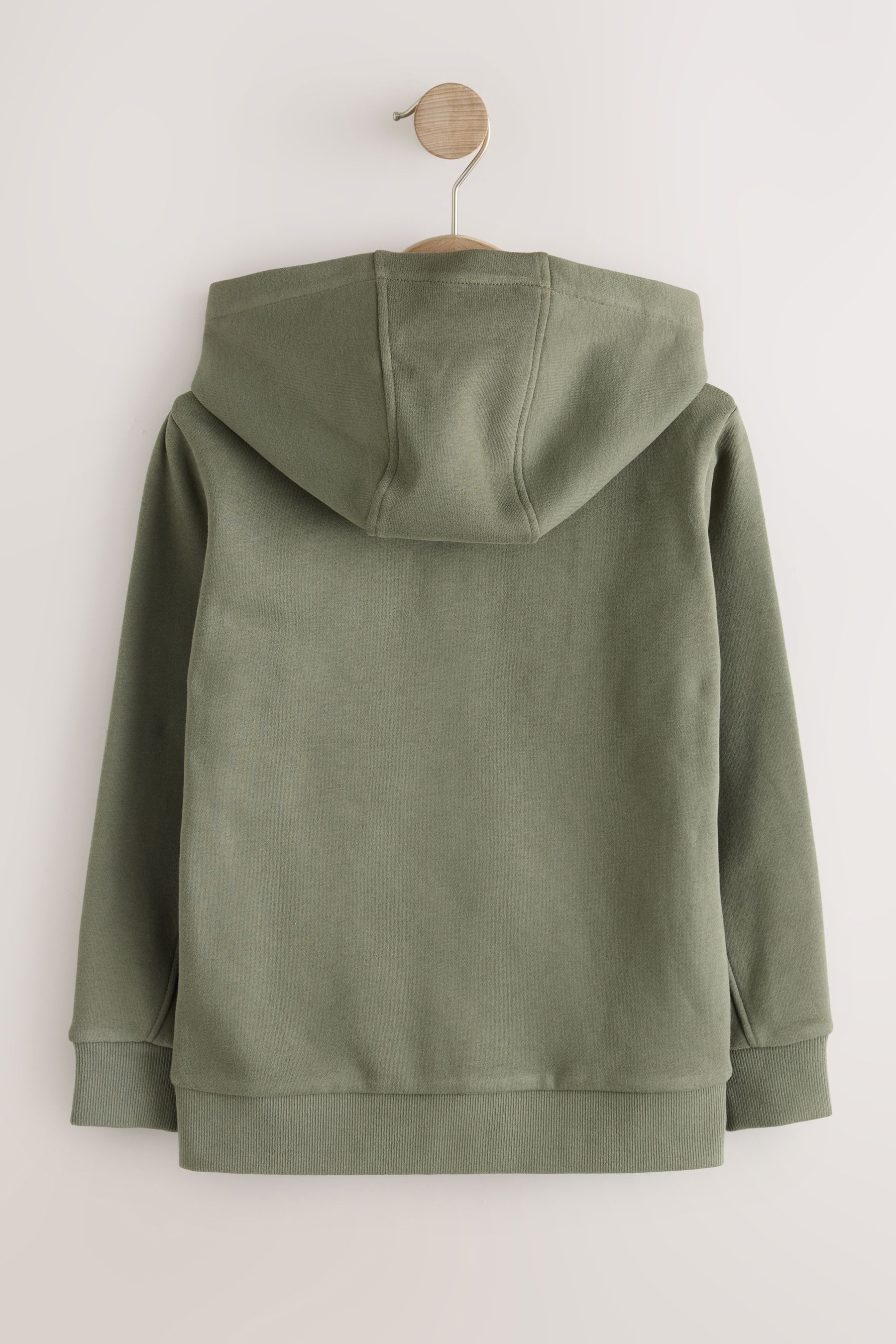 Next Hoodie Kapuzenjacke mit Reißverschluss und Hirsch (1-tlg) – Bild 2 von 5