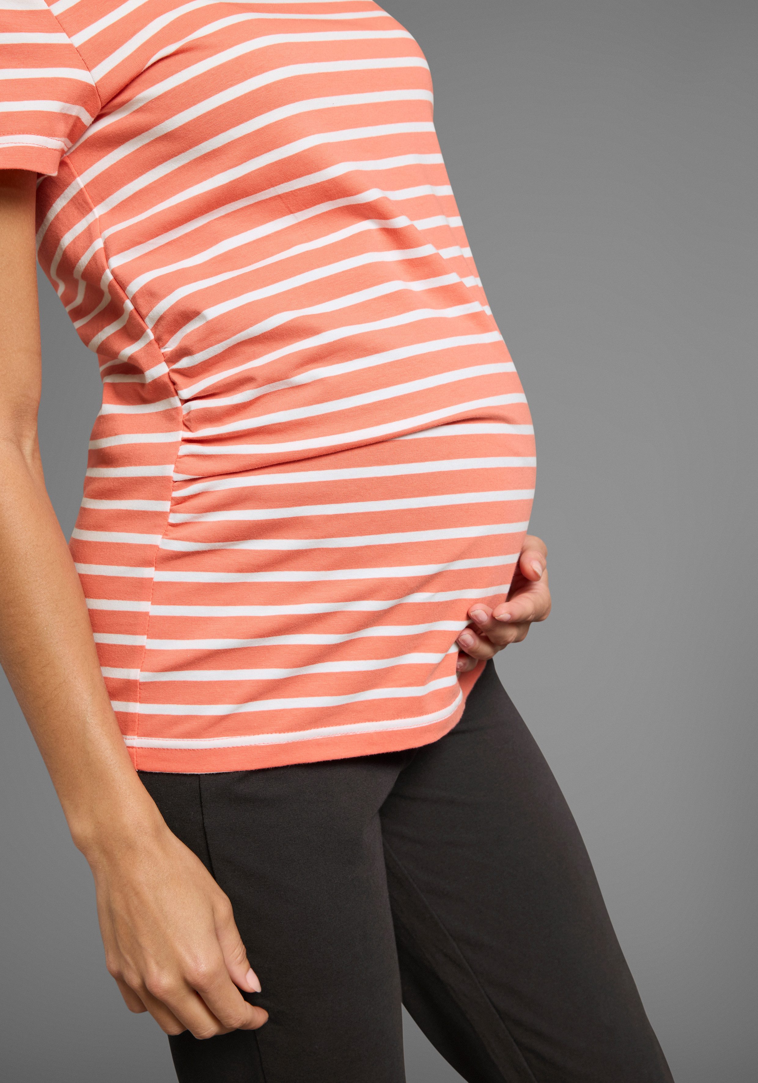 Nine Months Maternity Shirt 2-Piece Set: T-Shirt + Leggings (Set, 2-piece, 2) Complete Outfit for Pregnancy and Breastfeeding