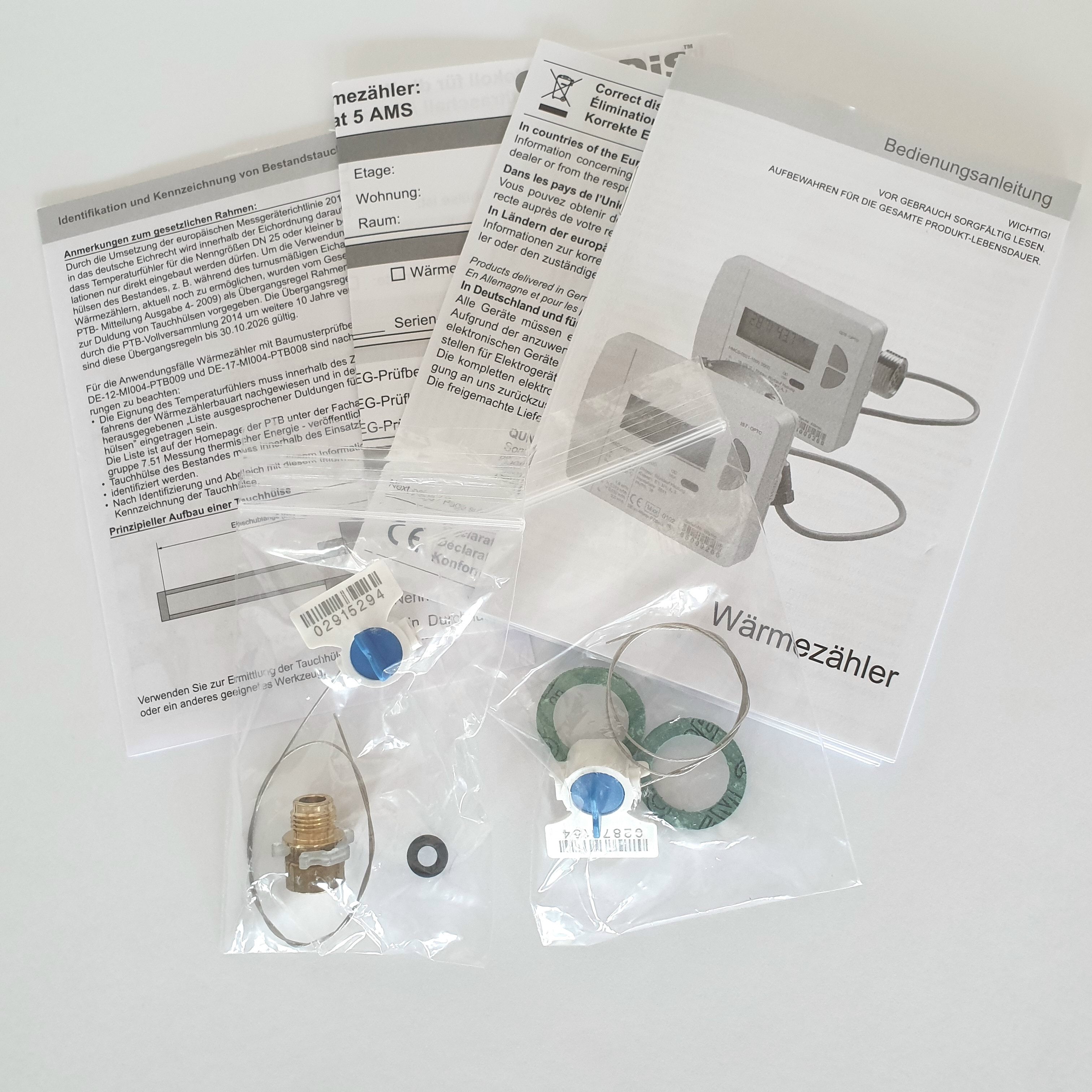 ZAEHLER.de Energiekostenmessgerät Wärmemengenzähler Qundis Qheat 5.5 günstig online kaufen