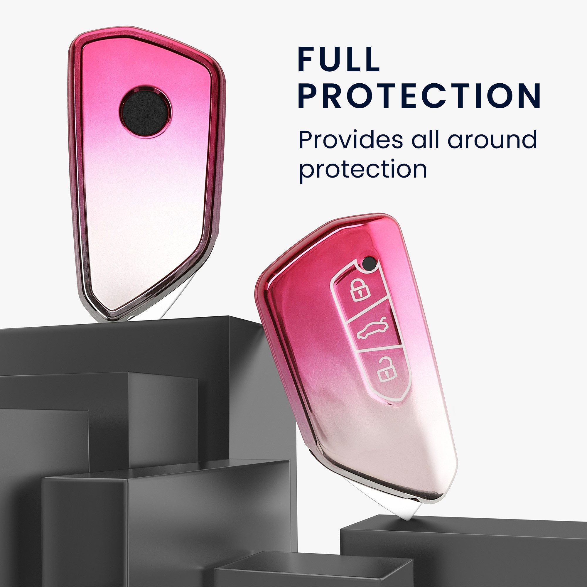 kwmobile Schlüsseltasche Autoschlüssel Hülle für VW Golf 8 (1-tlg), Schlüss günstig online kaufen