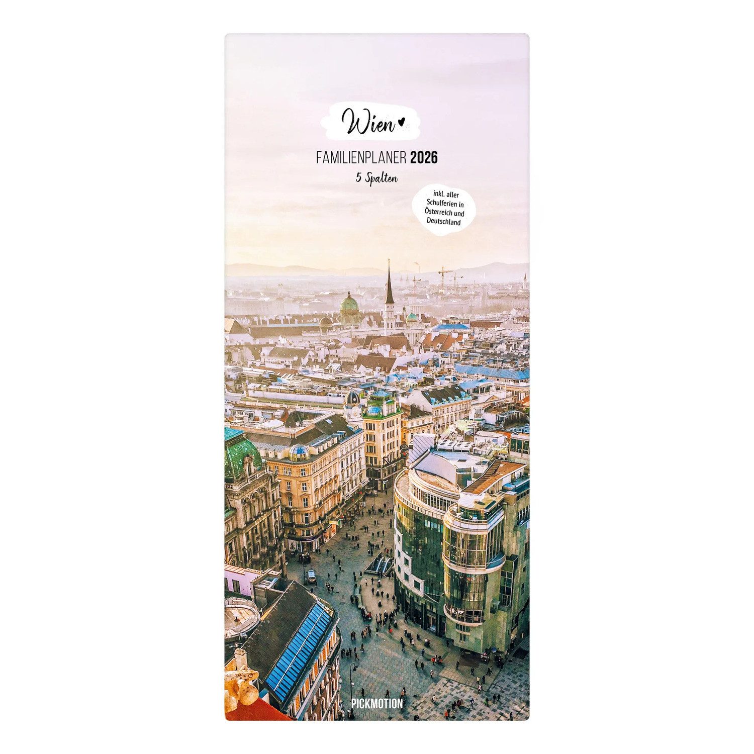 Familienkalender Familienplaner 2026 - Wien