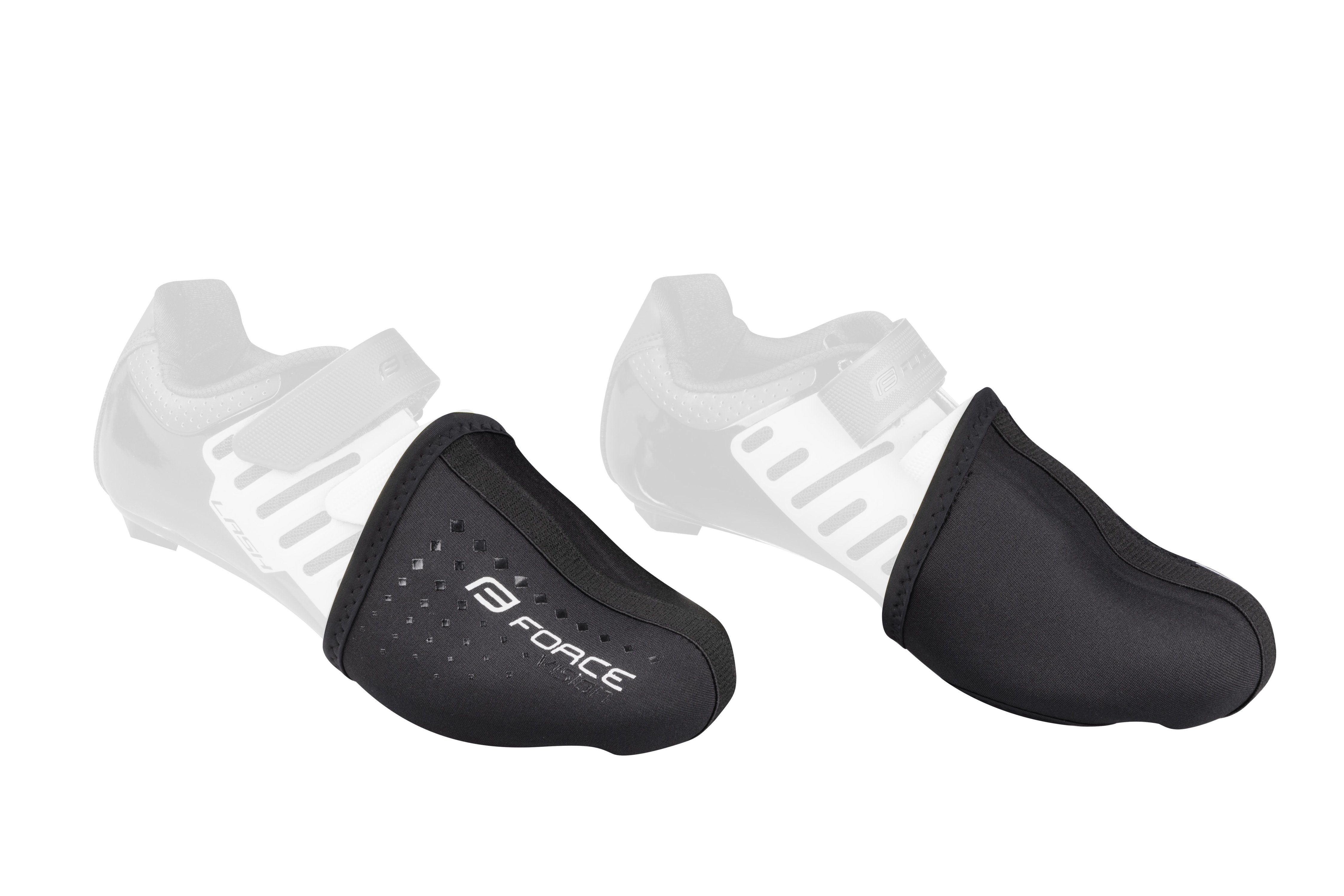 FORCE Fahrrad-Überschuh Schuhüberzieher F TOP VISION Neopren schwarz S-M