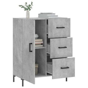 vidaXL Sideboard Sideboard Betongrau 69,5x34x90 cm Holzwerkstoff (1 St)