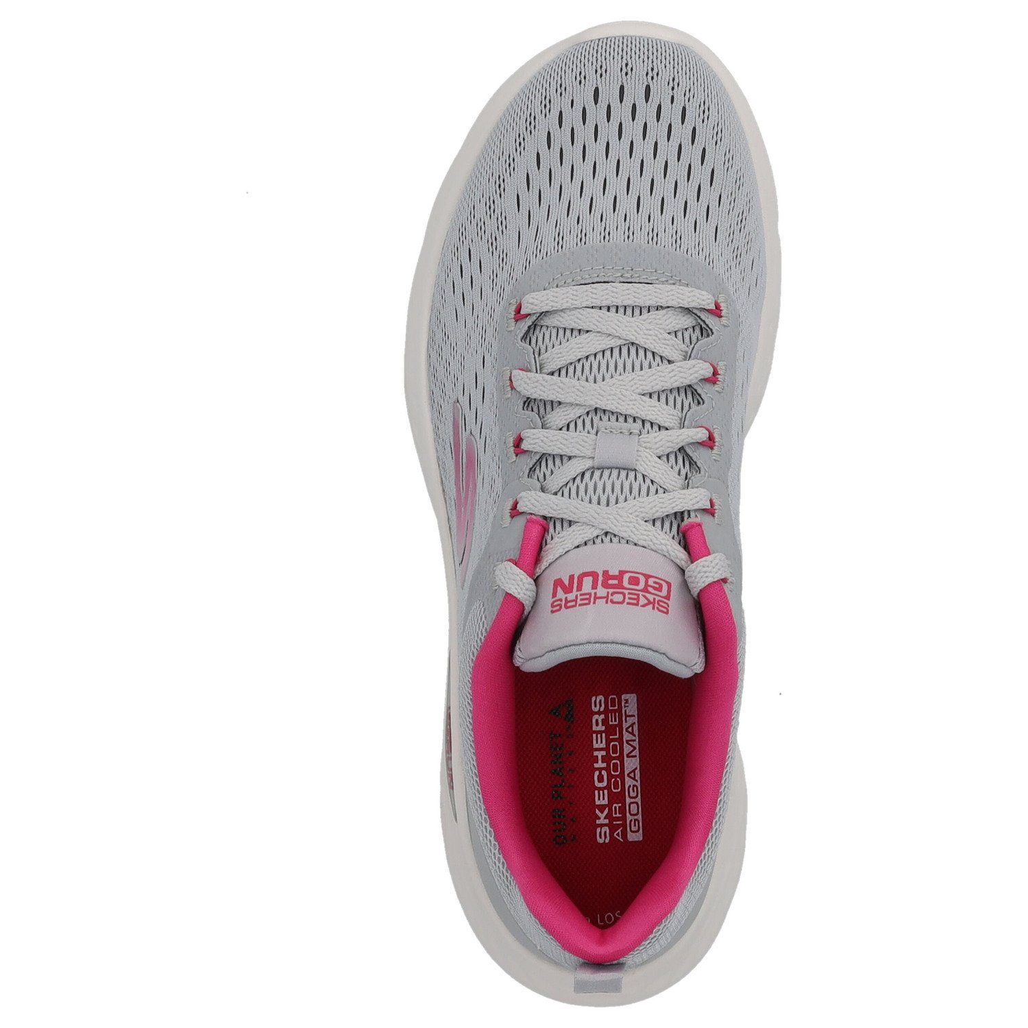 Skechers Skechers Go 129423 Schnürschuh Lite pink (20203094) Run grey