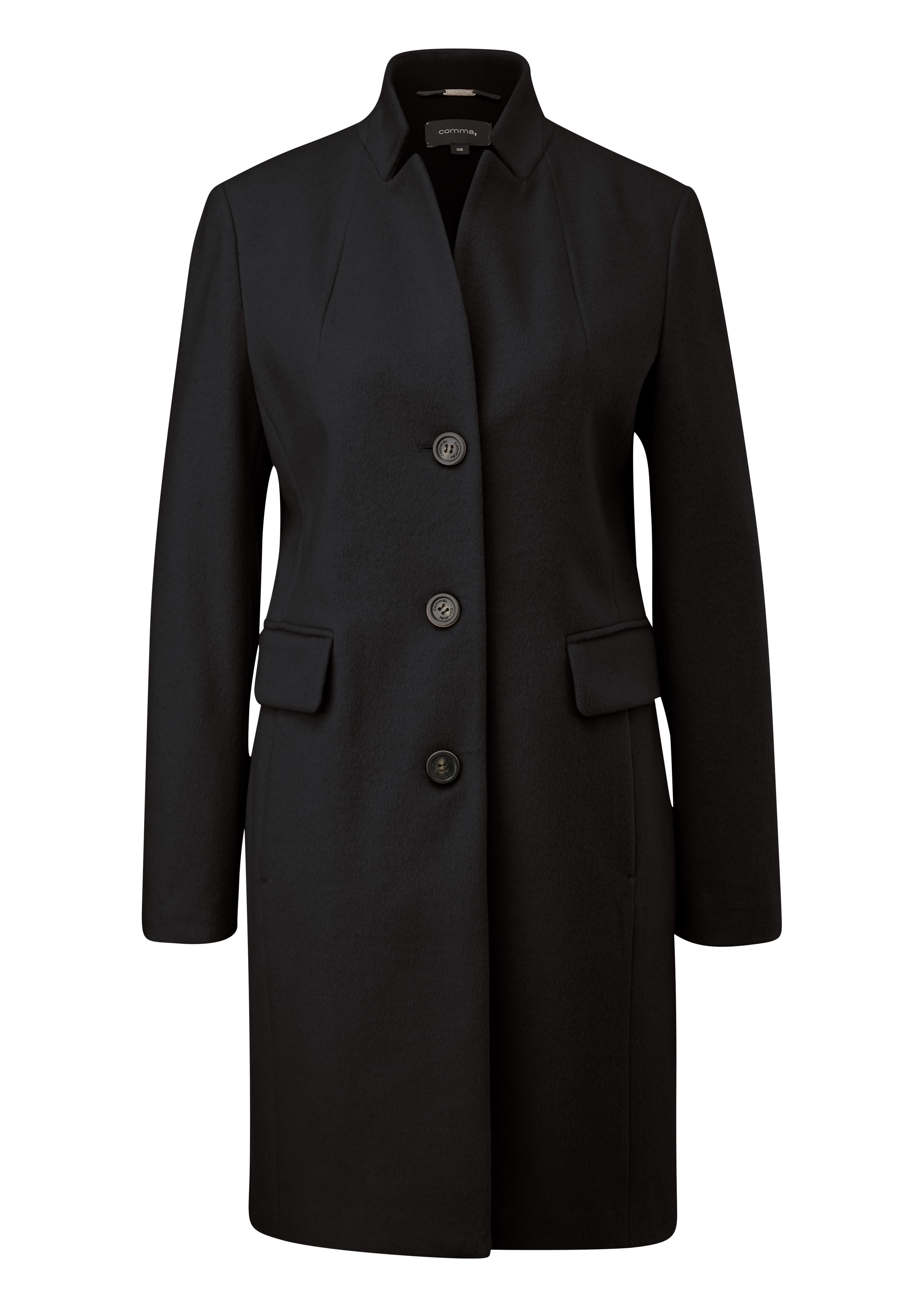 comma Langmantel mit Reverskragen günstig online kaufen