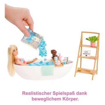 Mattel® Anziehpuppe Mattel HKT92 - Barbie - Self-Care - Spielset, Wellness Konfetti