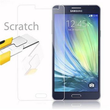 Cadorabo Schutzfolie Samsung Galaxy A7 2015, (1-St), Schutzglas Panzer Folie (Tempered) Display-Schutzglas mit 3D Touch