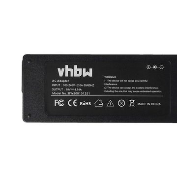 vhbw passend für HP TouchSmart TX2, tm2 Notebook / Netbook Netbook / Notebook-Ladegerät