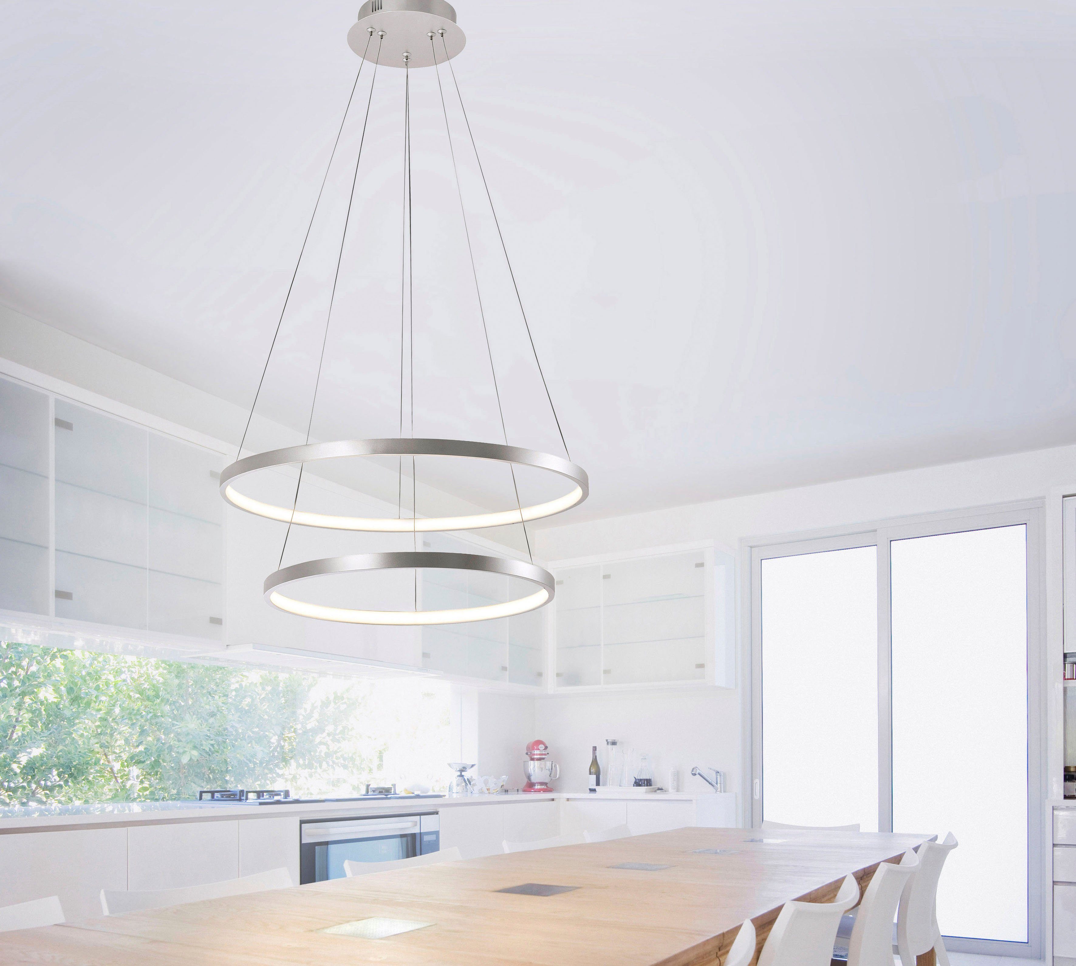 JUST LIGHT Pendelleuchte HELIKE, LED fest integriert, LED günstig online kaufen