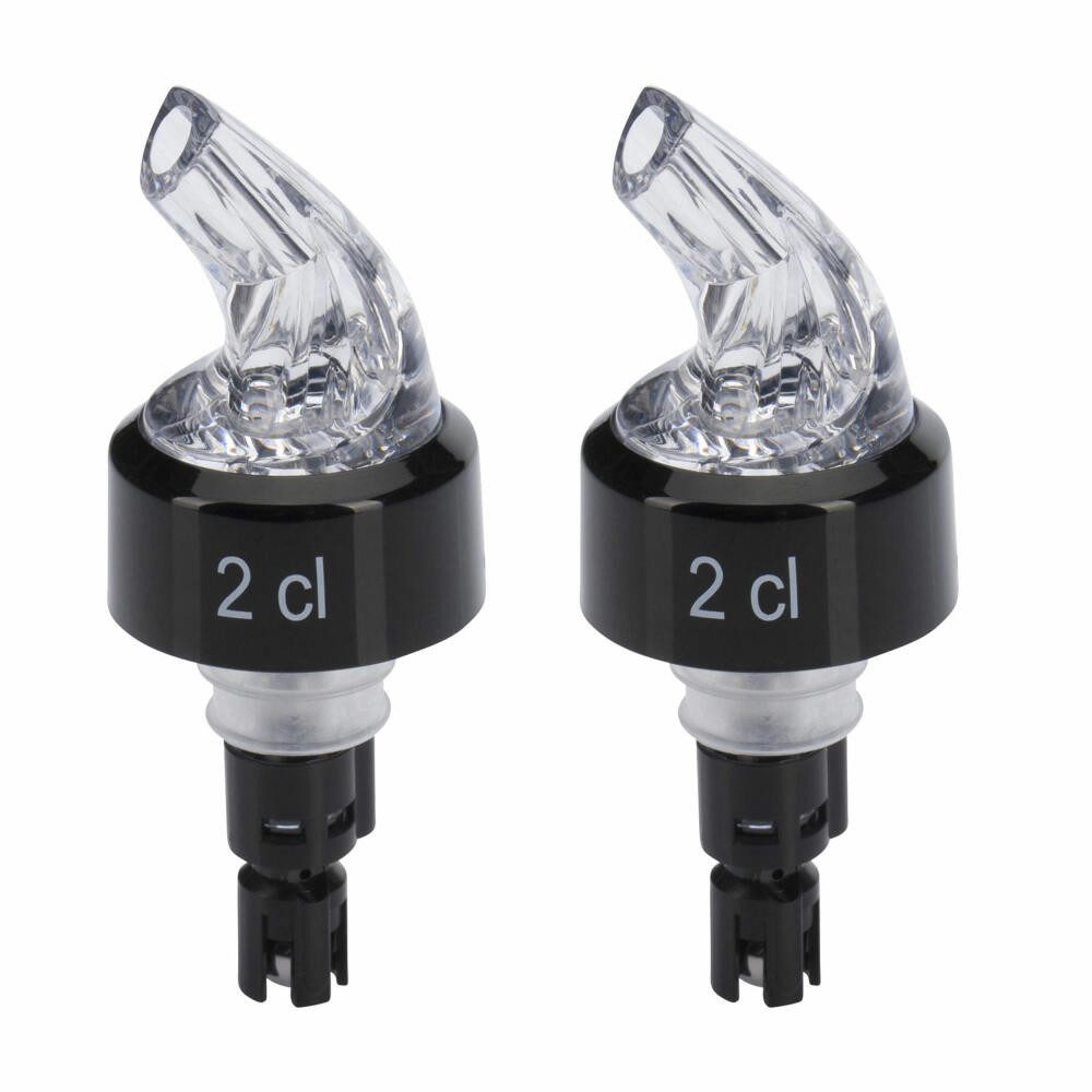 WESTMARK Flaschenausgießer »Auto-Pour« 2 cl glasklar, 2 Stk. Dosierausgießer