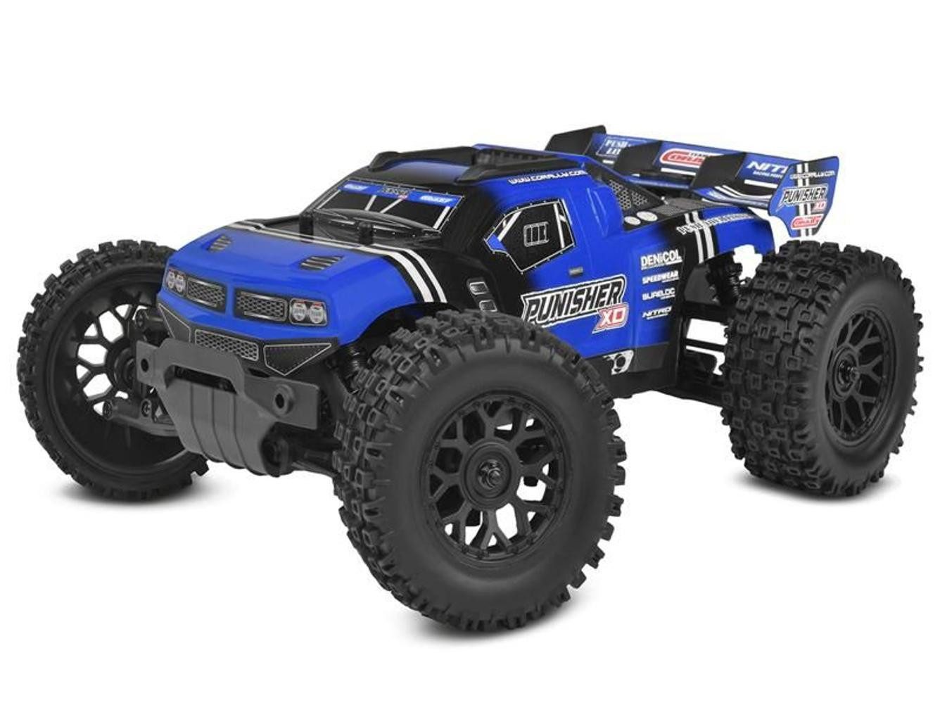 Corally RC-Auto Team Corally PUNISHER XD 4WD Brushed RTR 1:12 Monster Truck blau