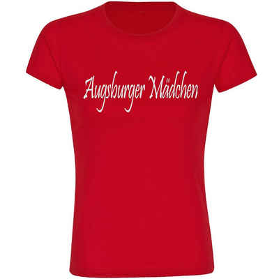 multifanshop T-Shirt Kinder Augsburg - Augsburger Mädchen - Boy Girl