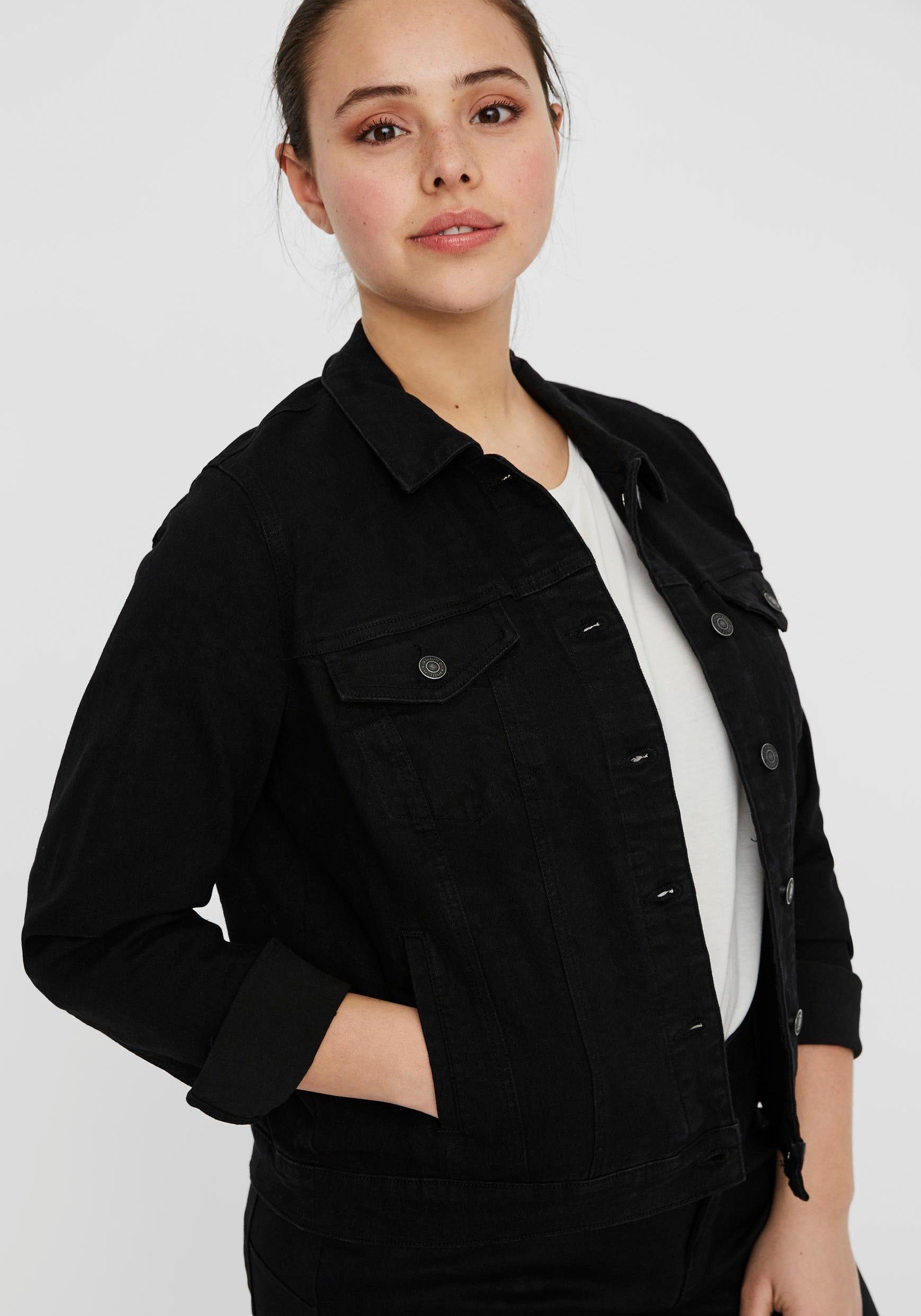Vero Moda Curve Jeansjacke VMRUNA LS günstig online kaufen
