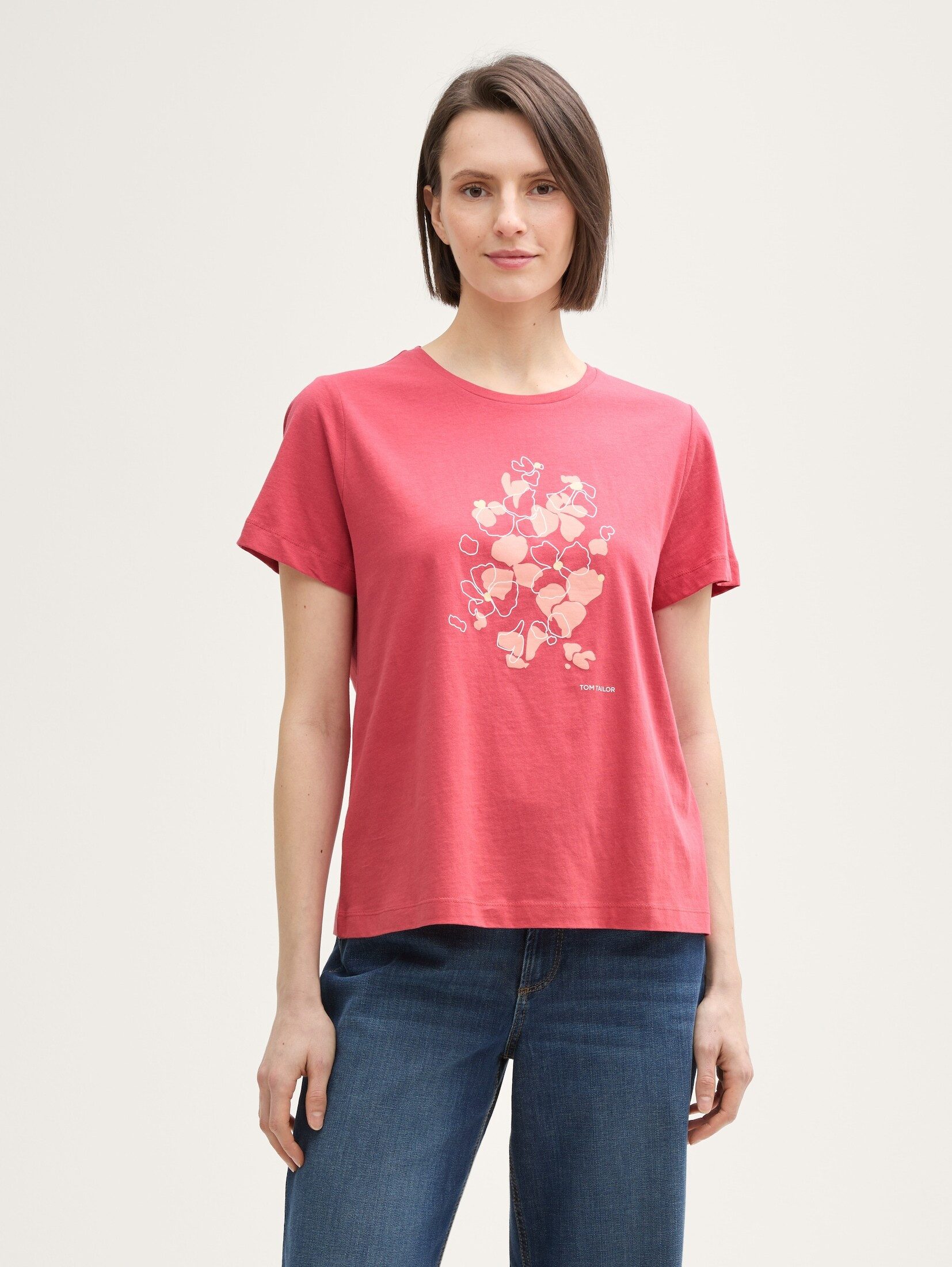 TOM TAILOR T-Shirt mit Frontprint günstig online kaufen